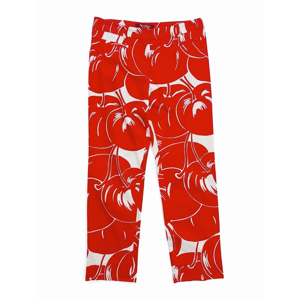 Max Mara Max Mara Cherry Pants Size 29" - 2 Thumbnail