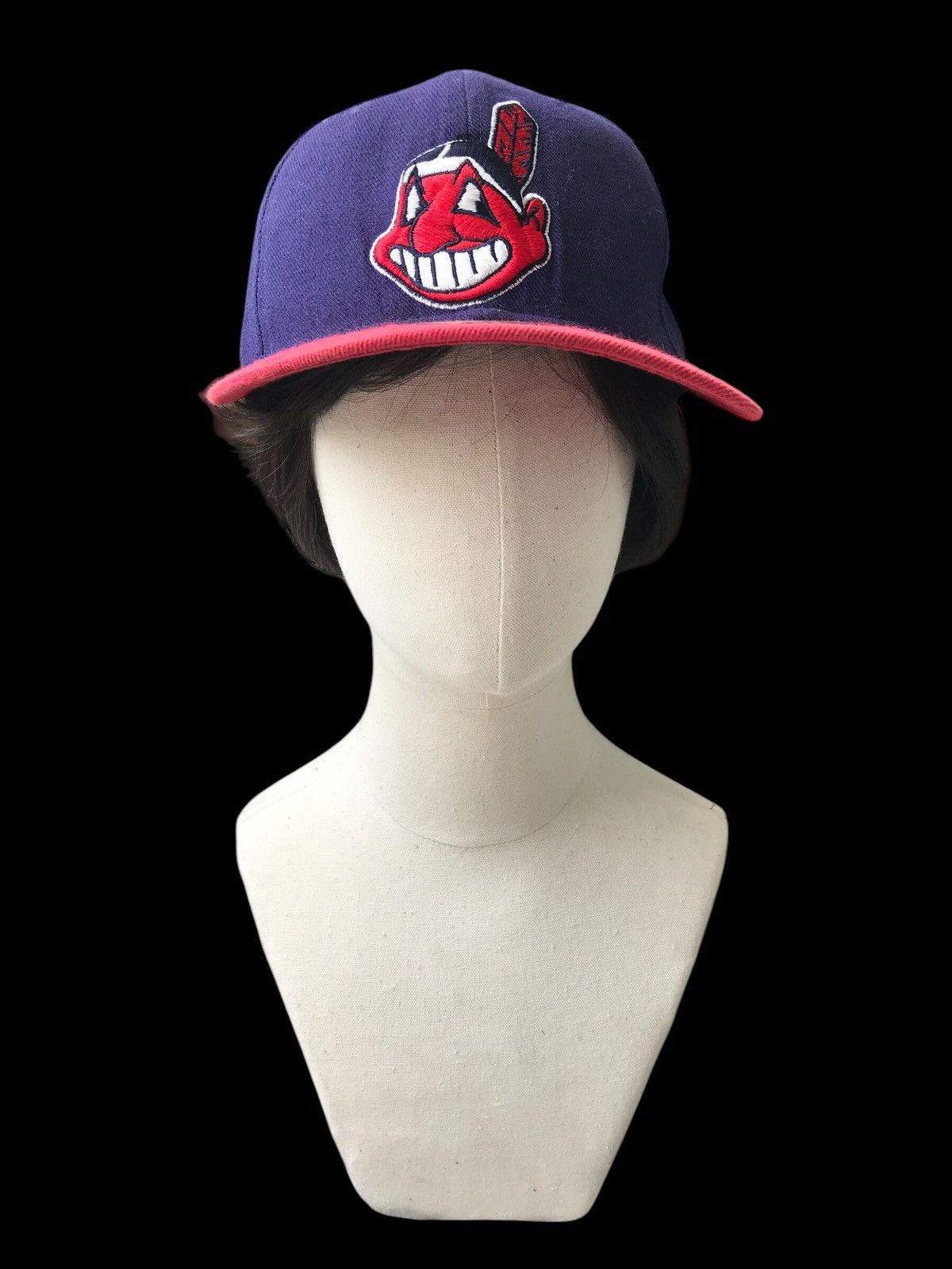 MLB × New Era AUTHENTIC NEW ERA CLEVELAND INDIANS CAP HAT Size ONE SIZE - 1 Thumbnail