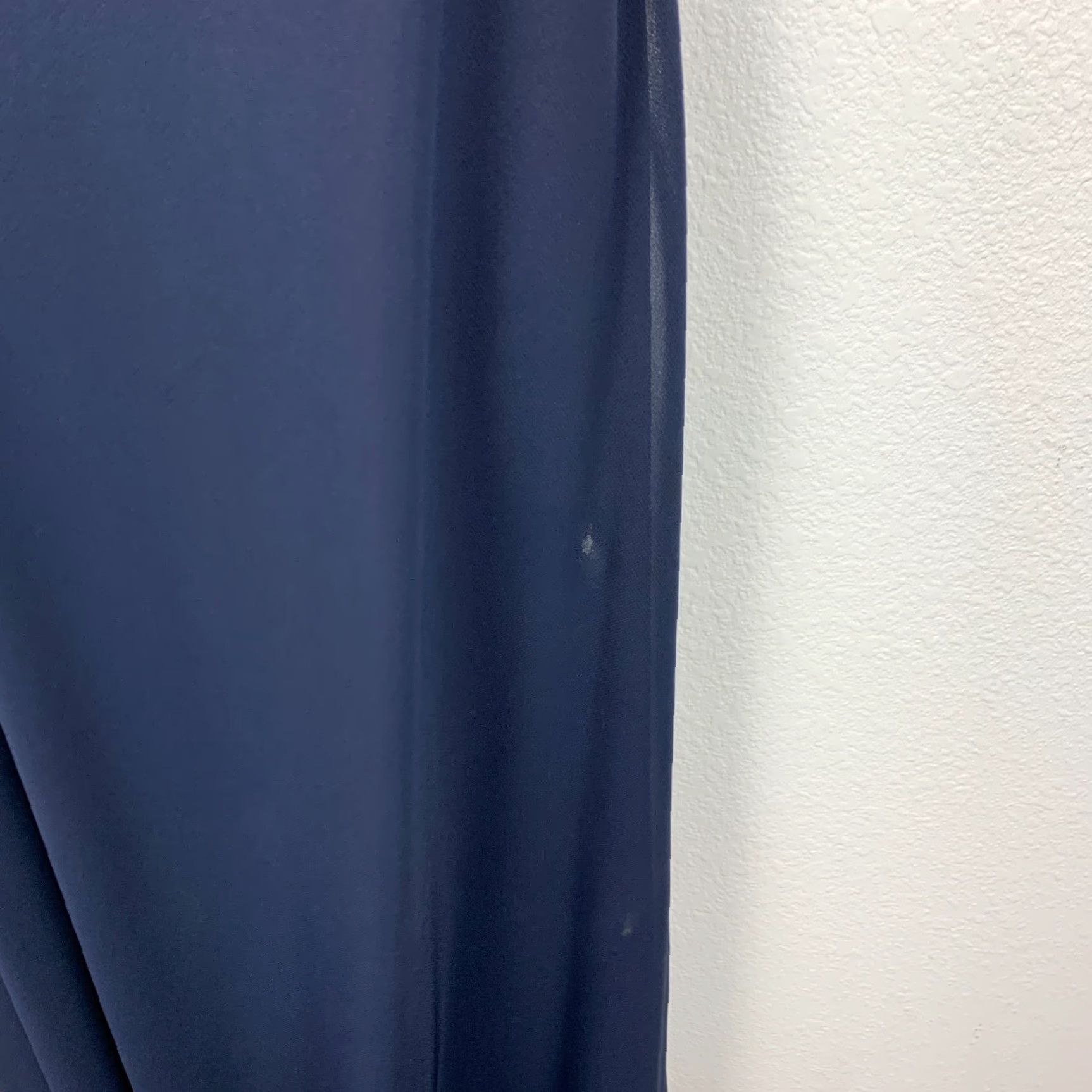 Vintage VINTAGE Michaelangelo Formal Maxi Dress Blue 90s 7/8 Sleeveless Wrap Back Chiffon Eveningwear Womens Size M / US 6-8 / IT 42-44 - 6 Thumbnail