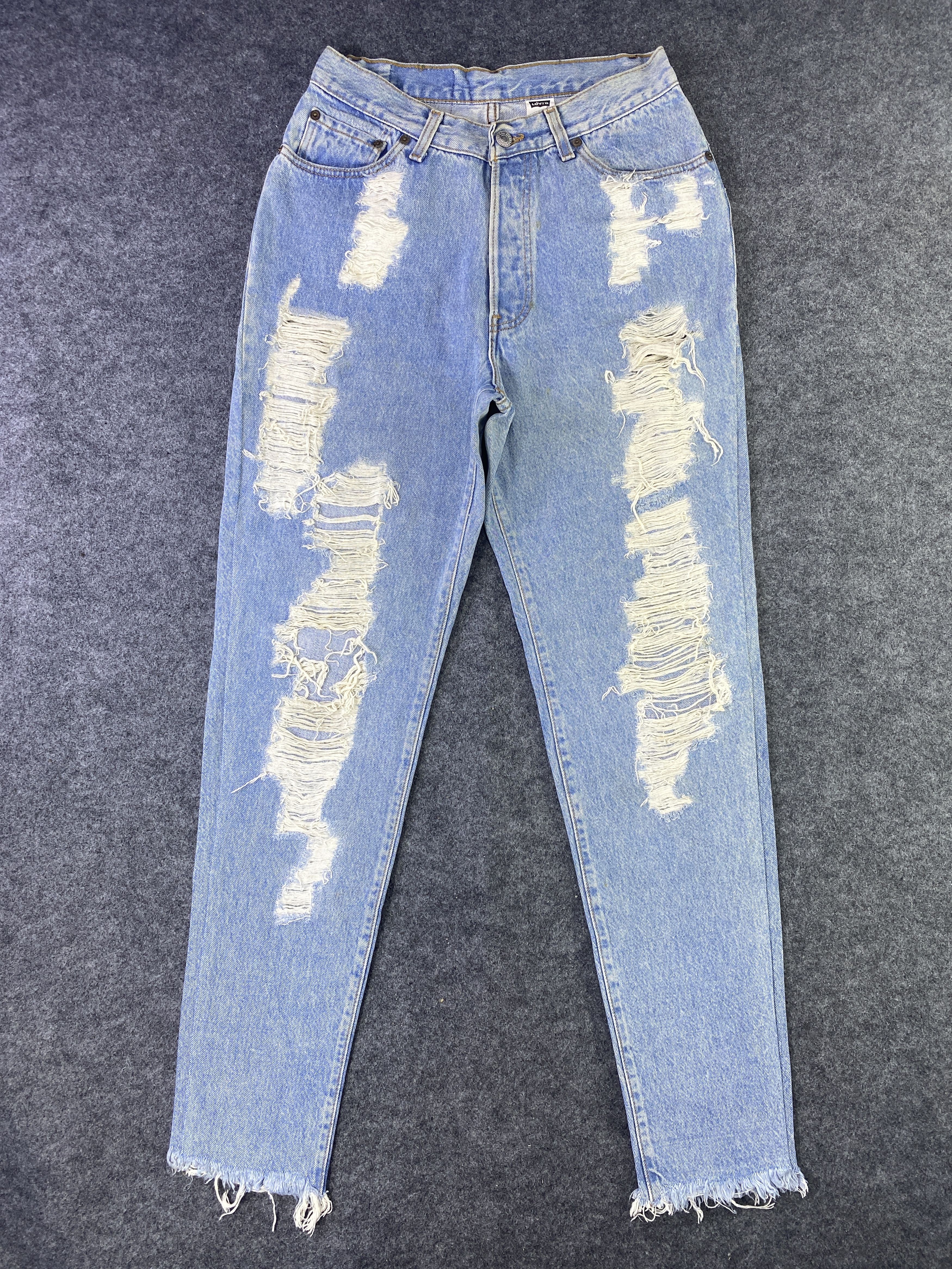 Levi's Vintage Levi's Distress Jeans - J914 Size 29" - 1 Thumbnail