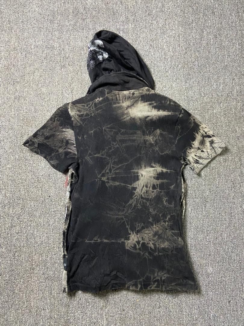 BERNINGS SHO Bernings Sho Rare Punk Gothic Zip Up Shirt Hoodie (194) Size US M / EU 48-50 / 2 - 2 Thumbnail
