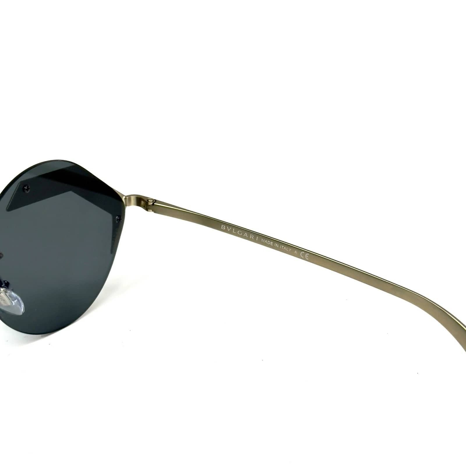 Bvlgari BVLGARI BV6089 6089 SERPENTEYES Gold Blue Round Sunglasses Size ONE SIZE - 3 Thumbnail