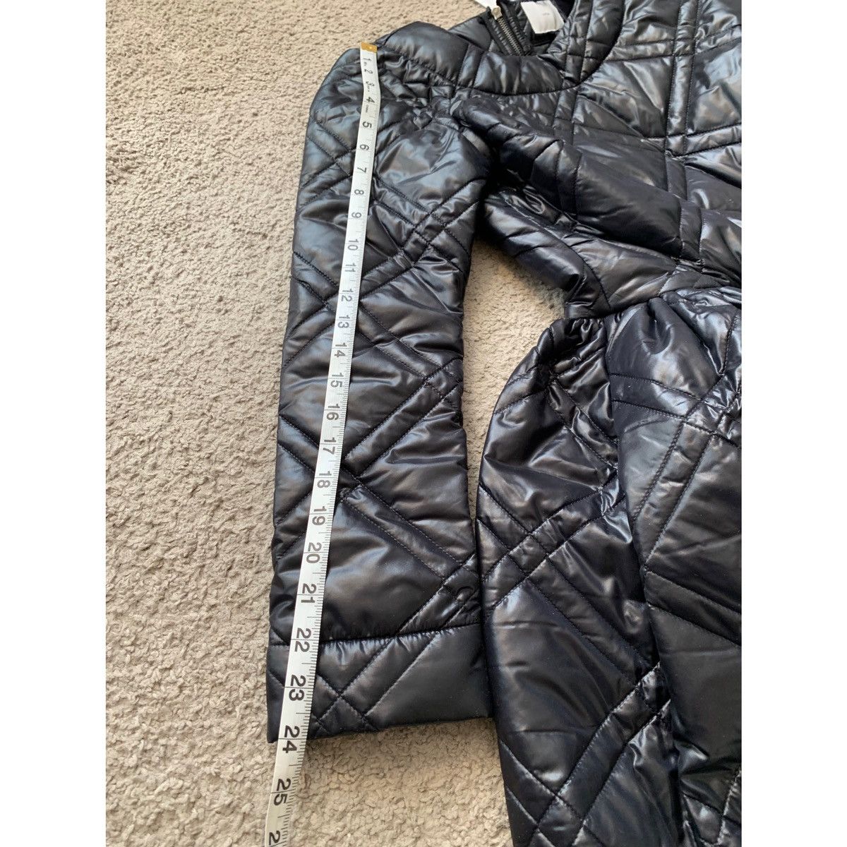 Other LUXTON BLACK QUILTED PUFFER MID DRESS Size M / US 6-8 / IT 42-44 - 23 Thumbnail