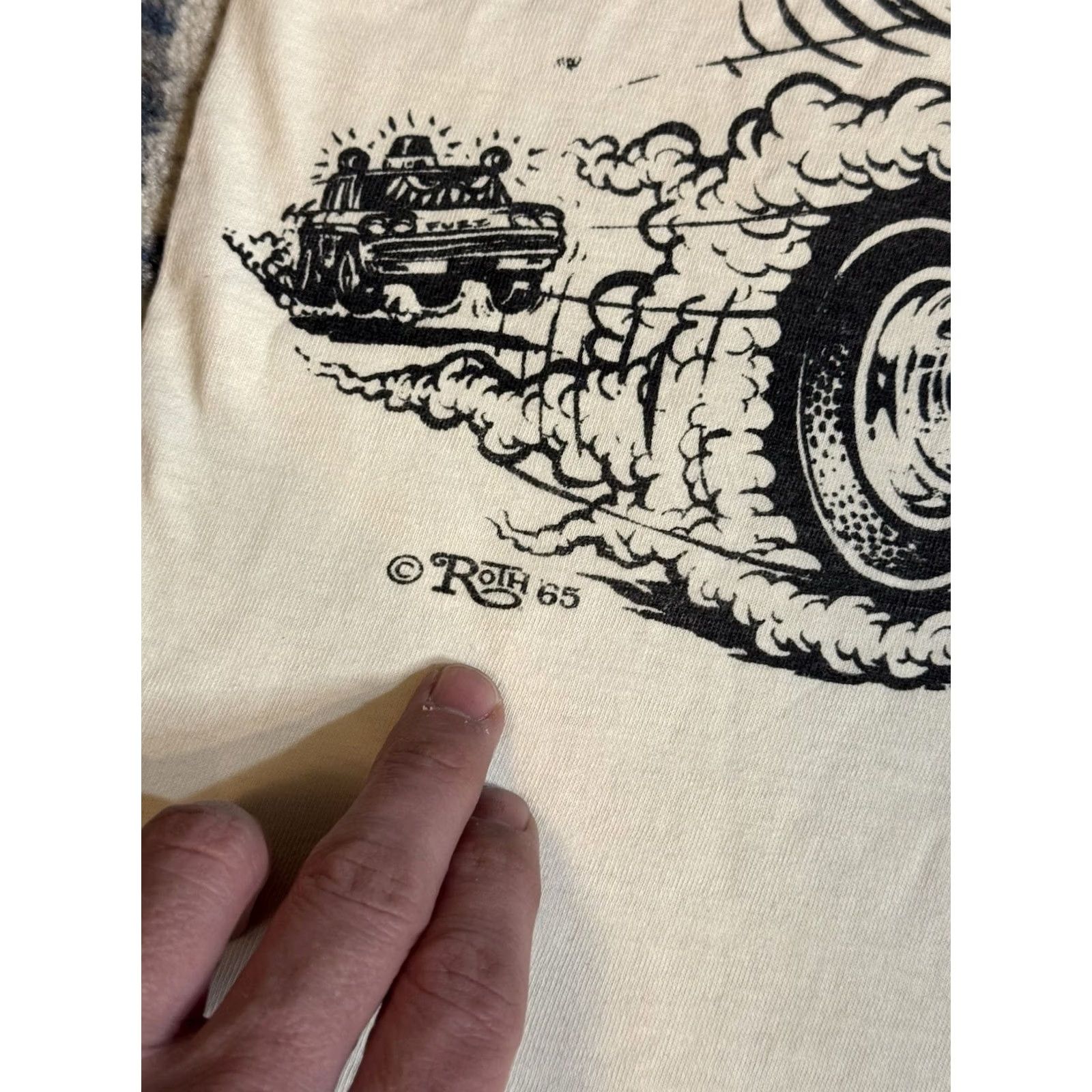 Vintage VINTAGE ROTH CORVETTE T SHIRT S 1965 ED BIG DADDY THE FUGITIVE VETTE SZ 1958 Men Size US S / EU 44-46 / 1 - 3 Thumbnail