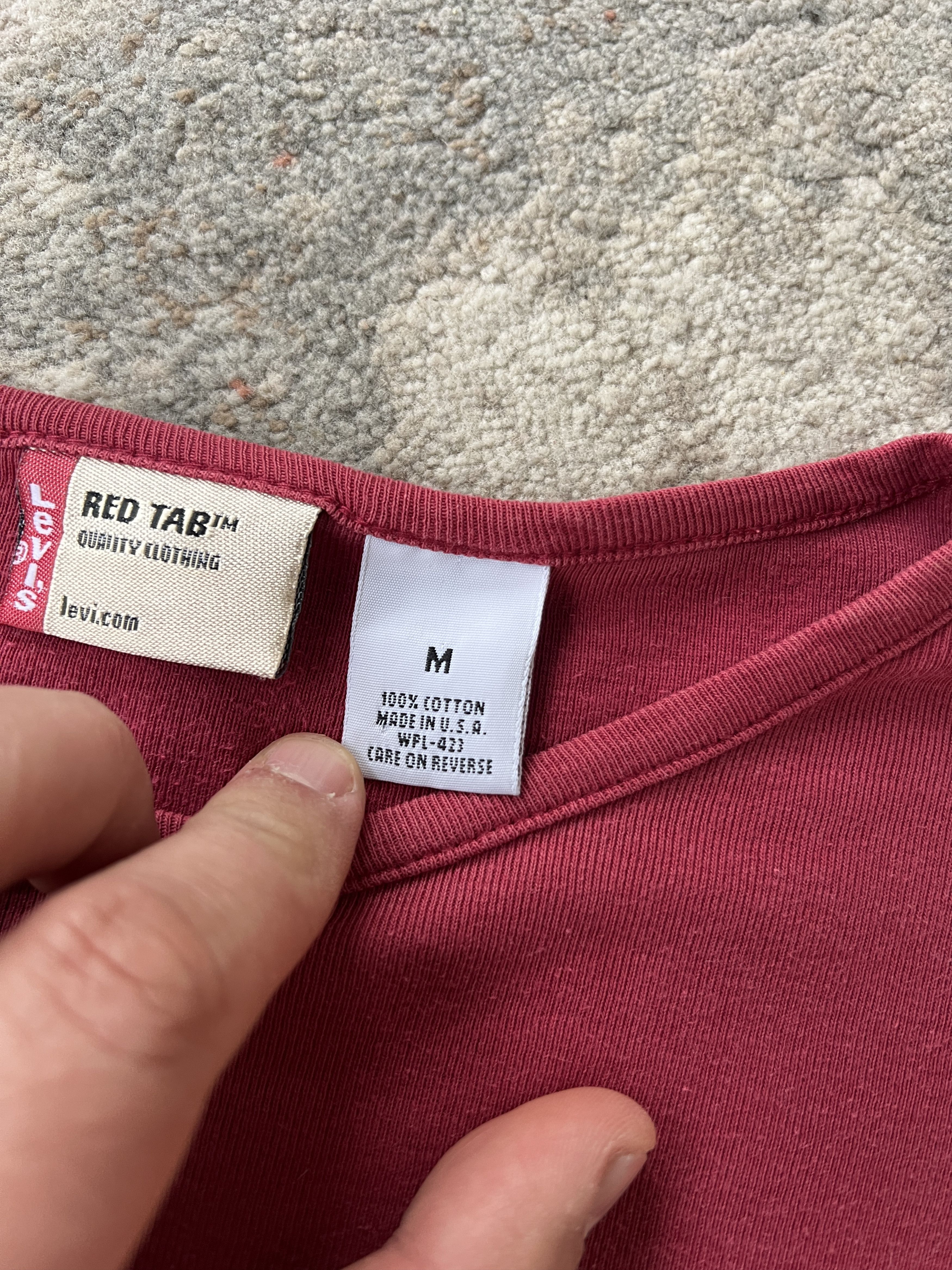 Levi's Levi's Vintage Red Tab Long Sleeve Made In USA Size M / US 6-8 / IT 42-44 - 4 Thumbnail