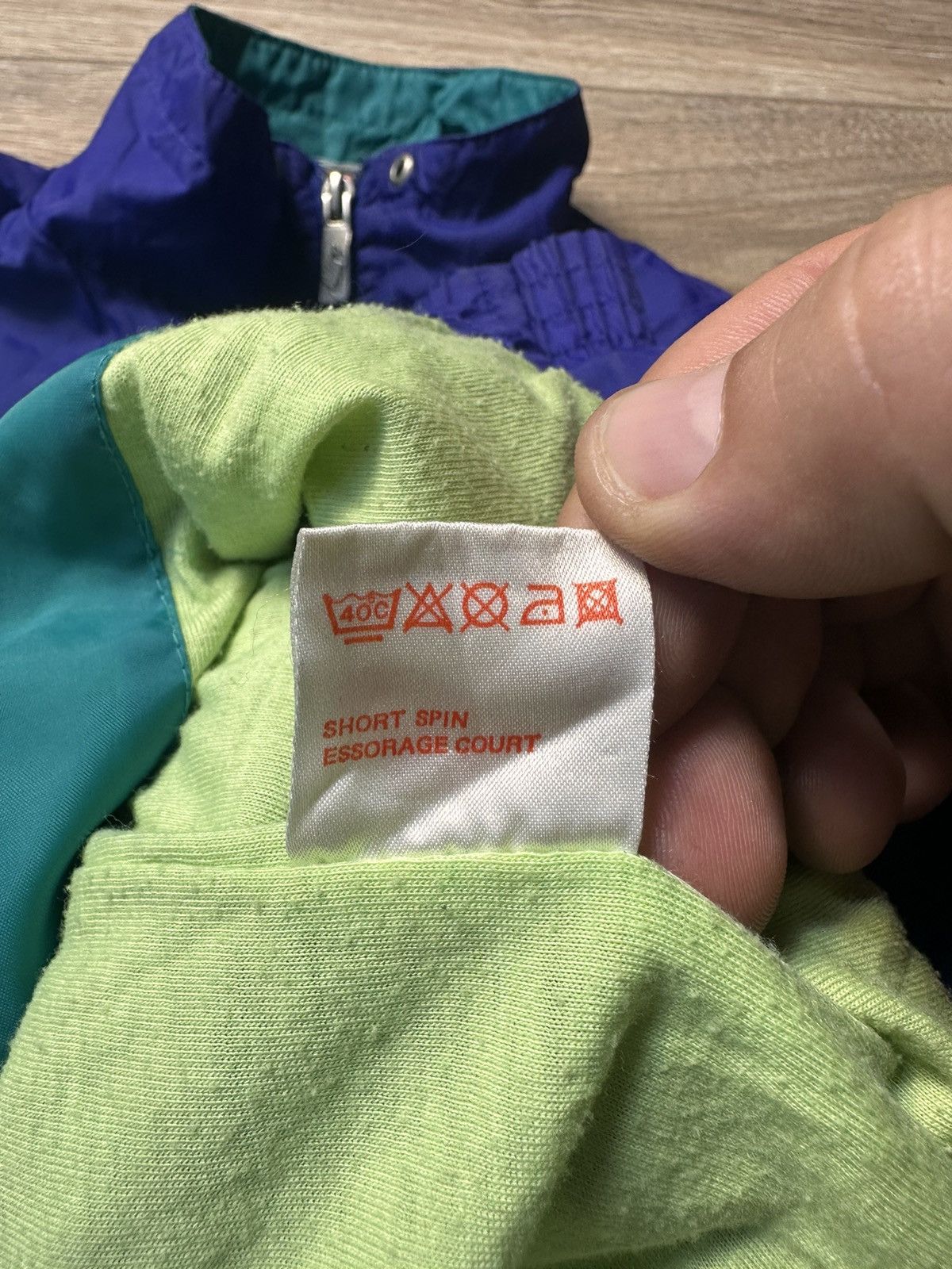 Nike × Nike ACG × Vintage 80s 90s Nike Vintage Nylon Windbreaker Big Logo Size US S / EU 44-46 / 1 - 10 Thumbnail