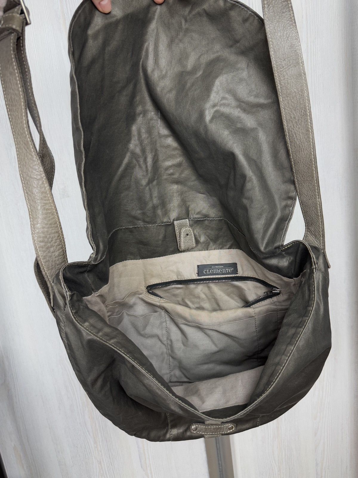 Other Elemente Clemente Brown Grey avant garde crossbody bag Size ONE SIZE - 8 Thumbnail