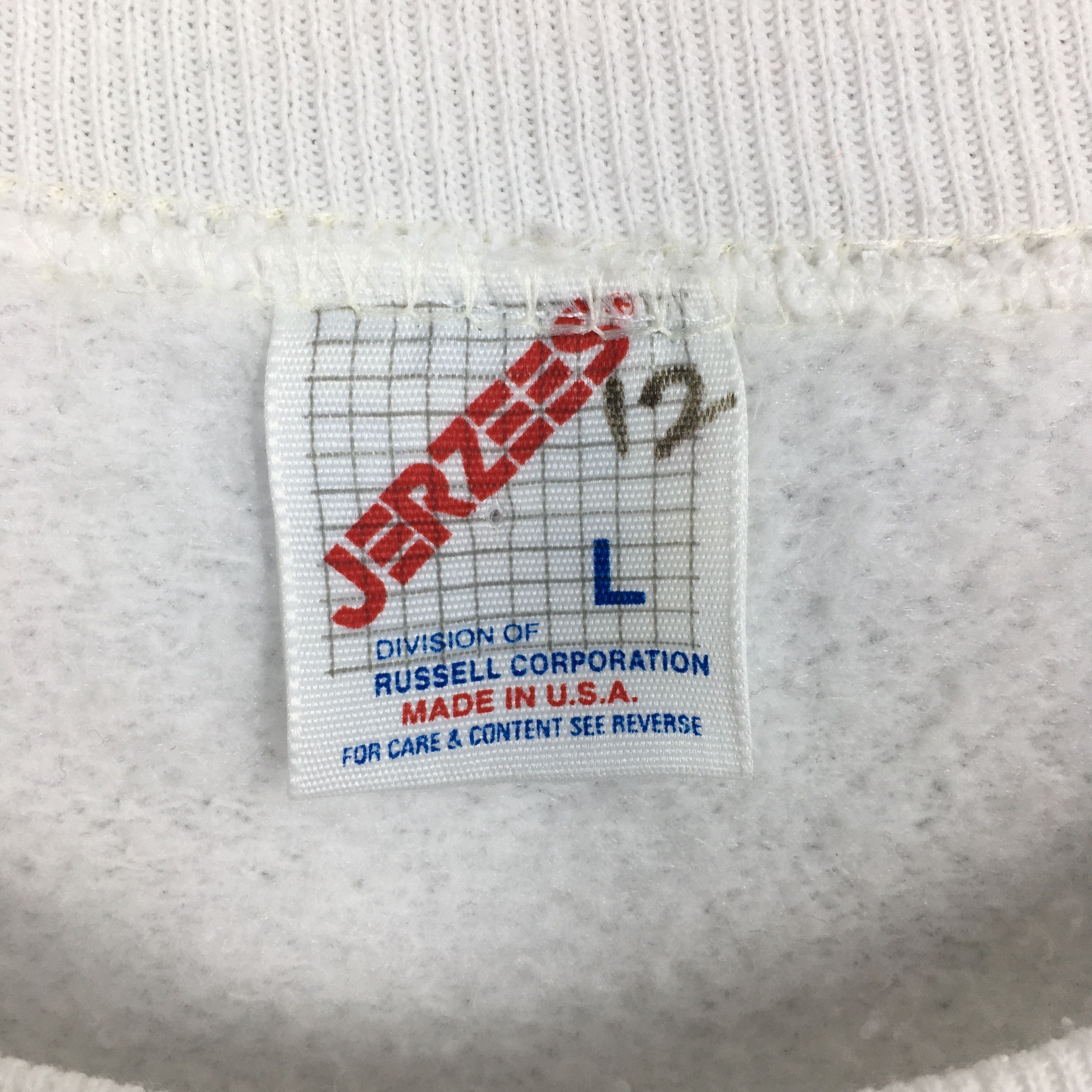 Jerzees Vintage 90s Wenonah Bless Um You Pullover Sweatshirt Large Size US L / EU 52-54 / 3 - 5 Thumbnail