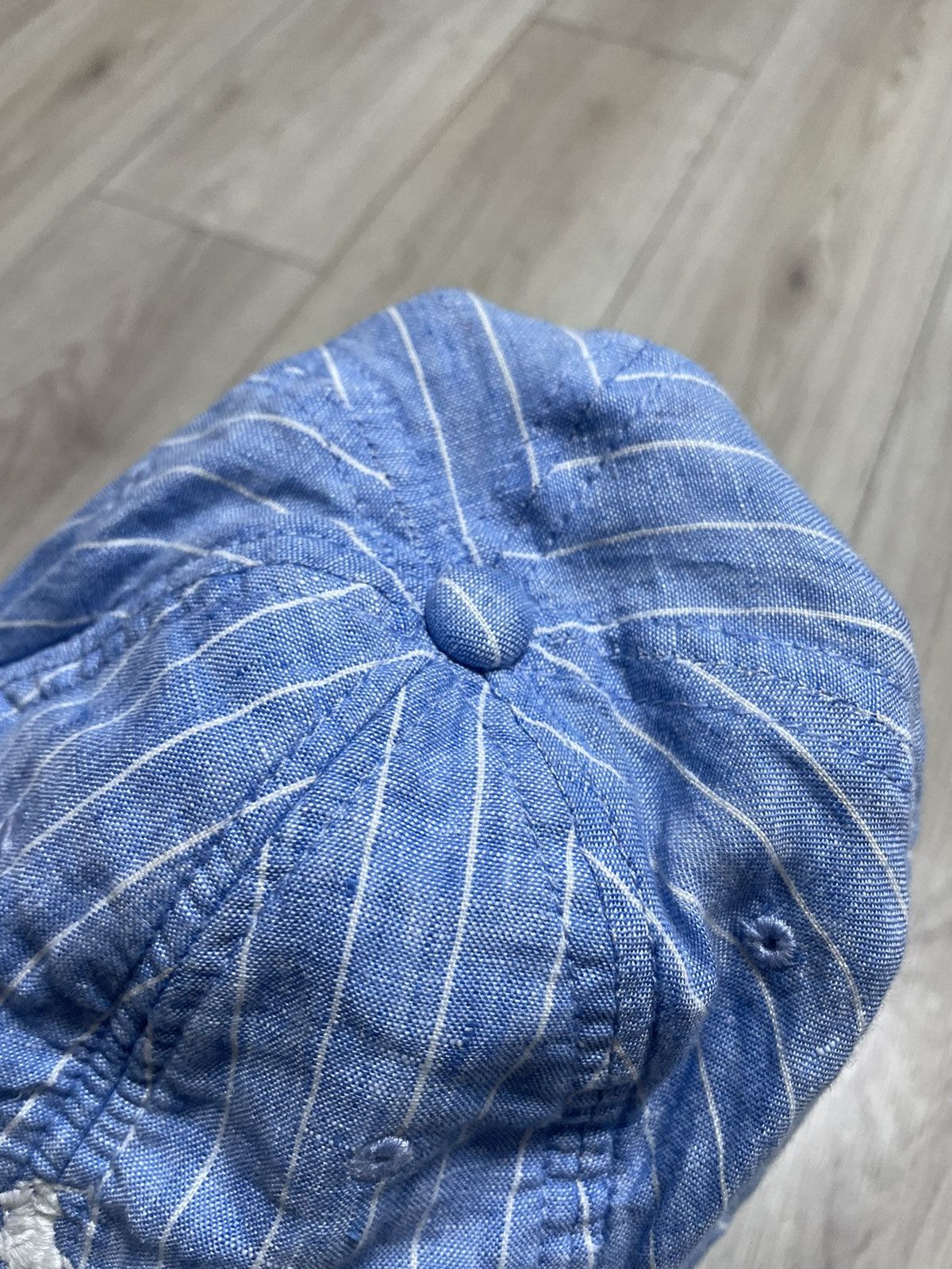 Polo Ralph Lauren Vintage Polo Ralph Lauren Cap Sripped Old Money Hat Y2K Size ONE SIZE - 9 Thumbnail