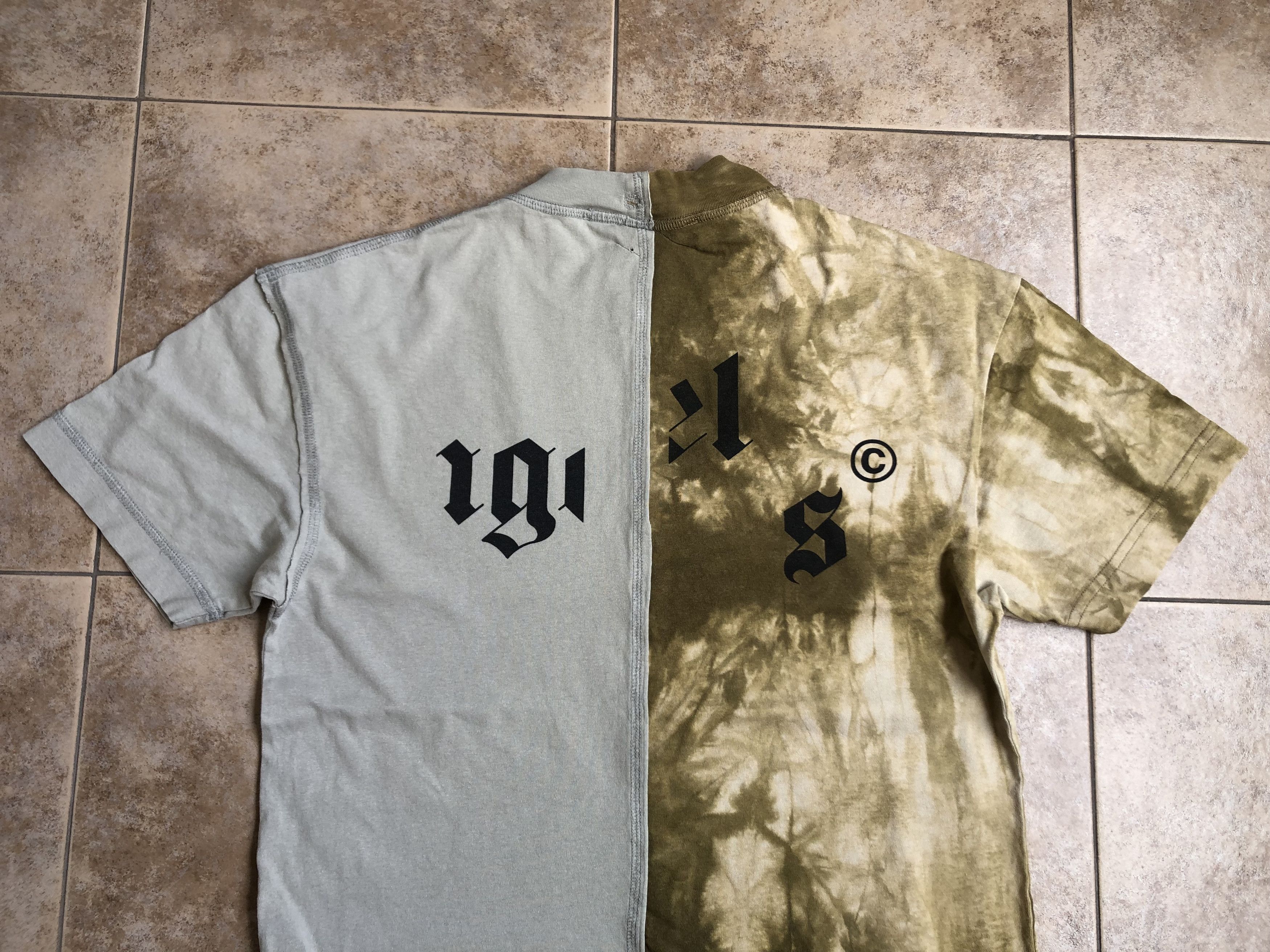 Palm Angels Palm Angels Broken Logo Military T-shirt Size S Size US S / EU 44-46 / 1 - 12 Thumbnail