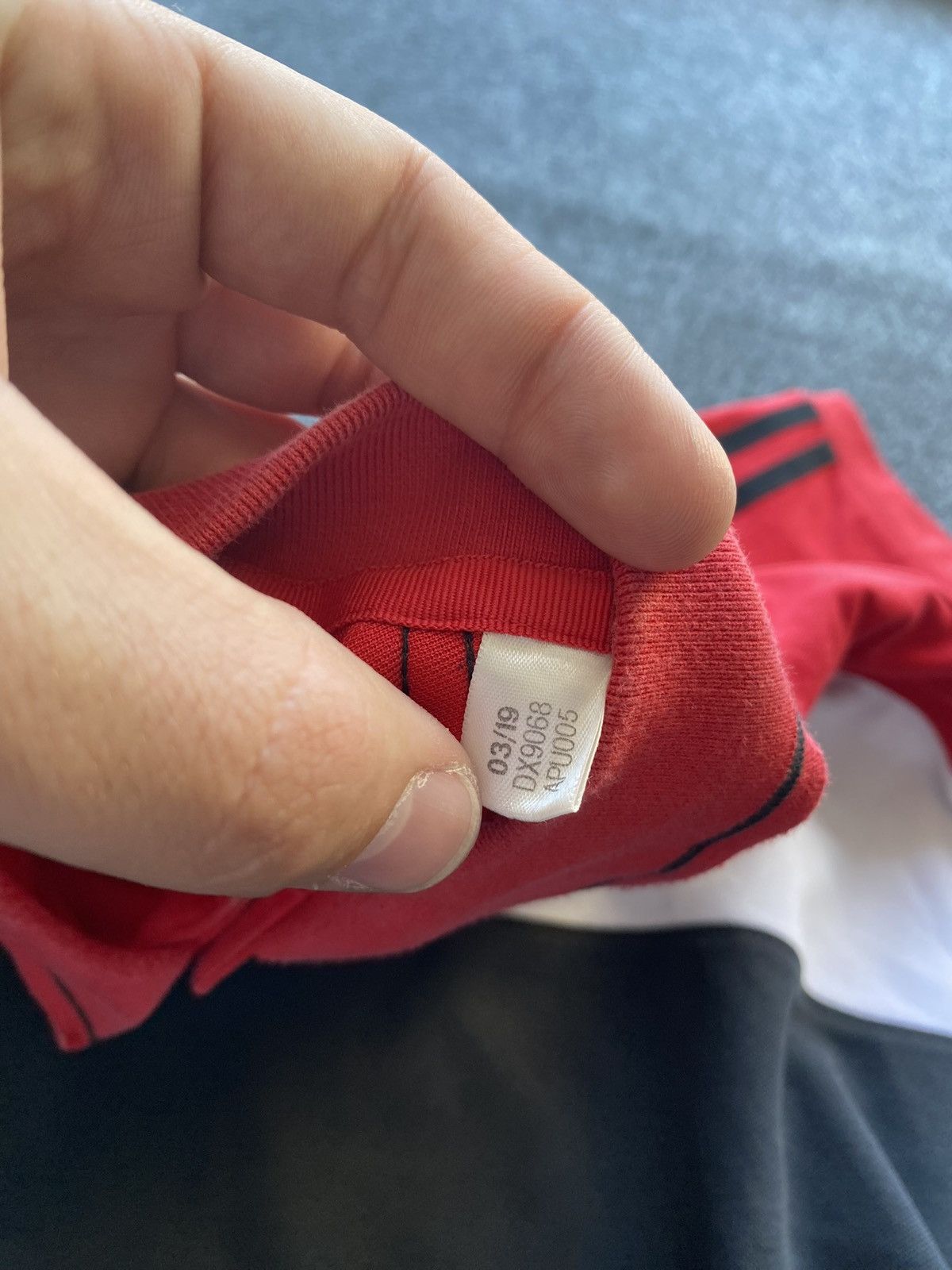 Adidas 🔥Adidas Manchester United polos mens xxl Size US XXL / EU 58 / 5 - 3 Thumbnail