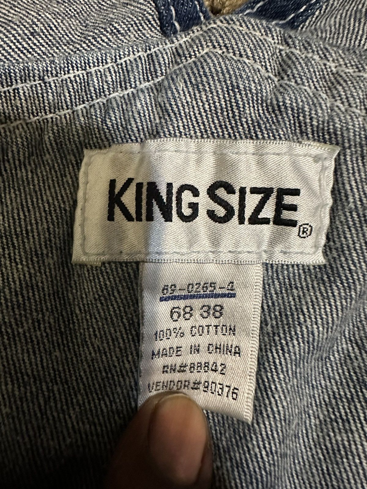 Vintage Vintage Big & Tall King Size overalls 00s size 68x38 Size US 44 / EU 60 - 7 Thumbnail