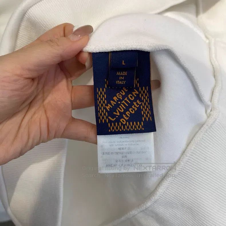 Louis Vuitton Louis Vuitton Hooded sweatshirt with logo embroidered pear Size US L / EU 52-54 / 3 - 5 Thumbnail