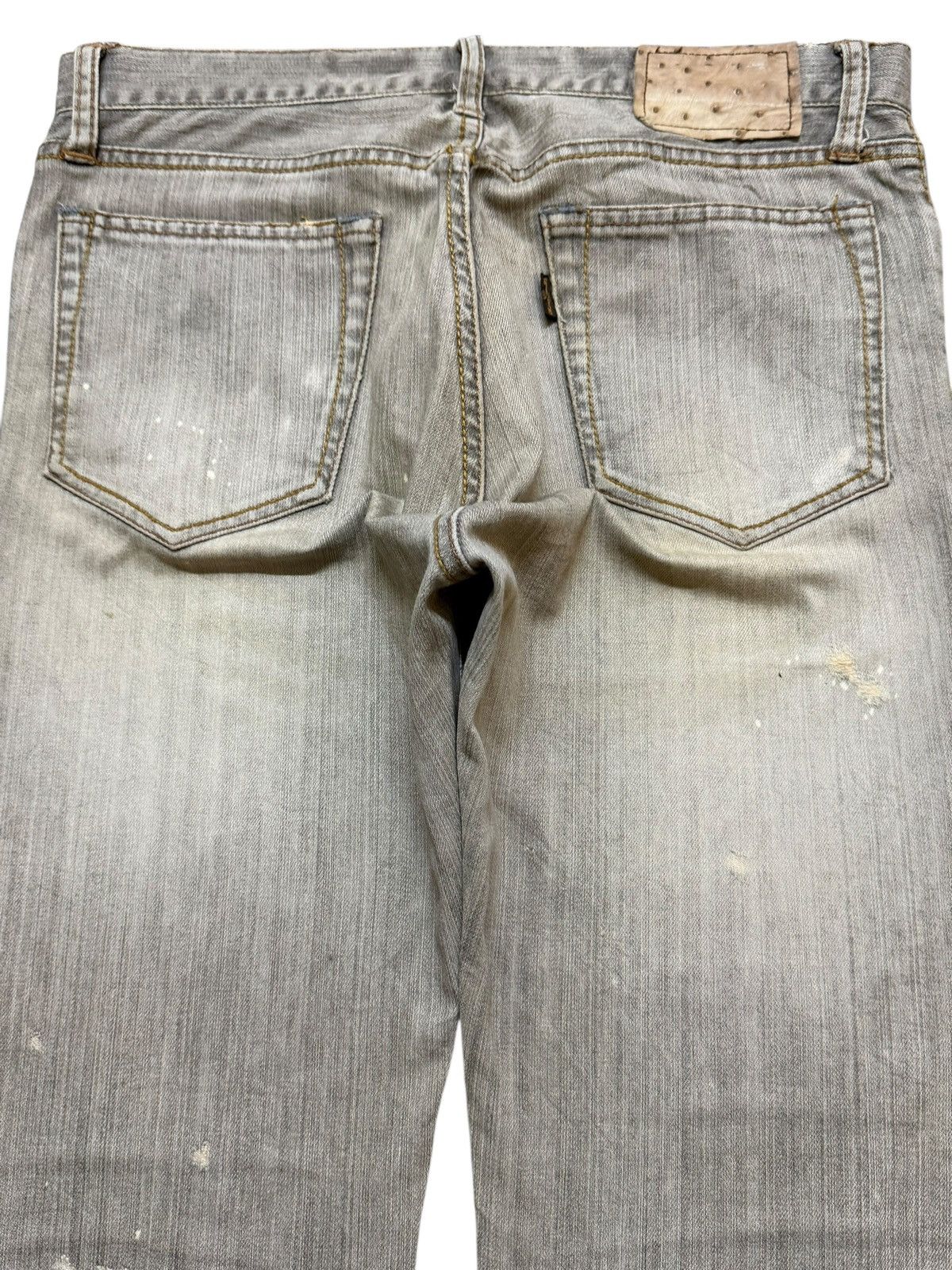 GOA Vintage GOA Mud Wash Faded Style Distressed Style Jeans Size US 30 / EU 46 - 5 Thumbnail