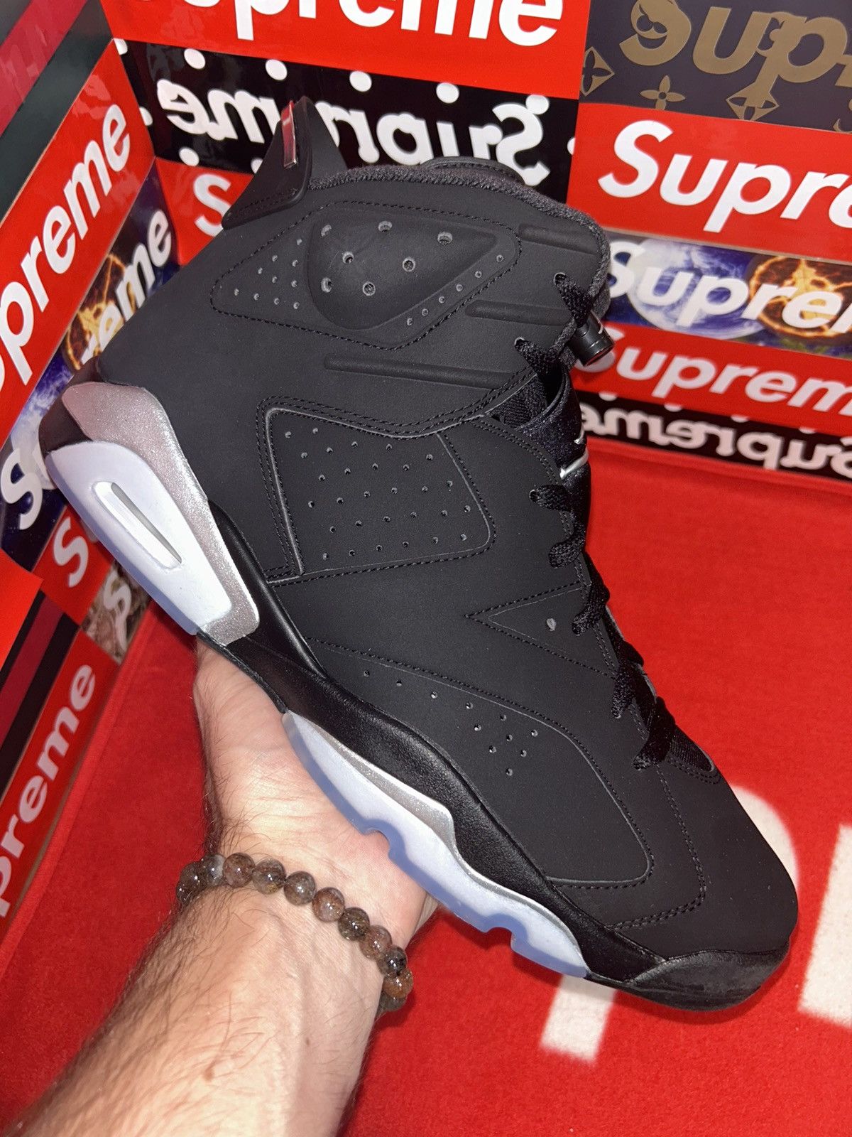 Jordan Brand Jordan 6 Retro Chrome Metallic Silver DX2836-001 size 13 Size US 13 / EU 46 - 8 Thumbnail