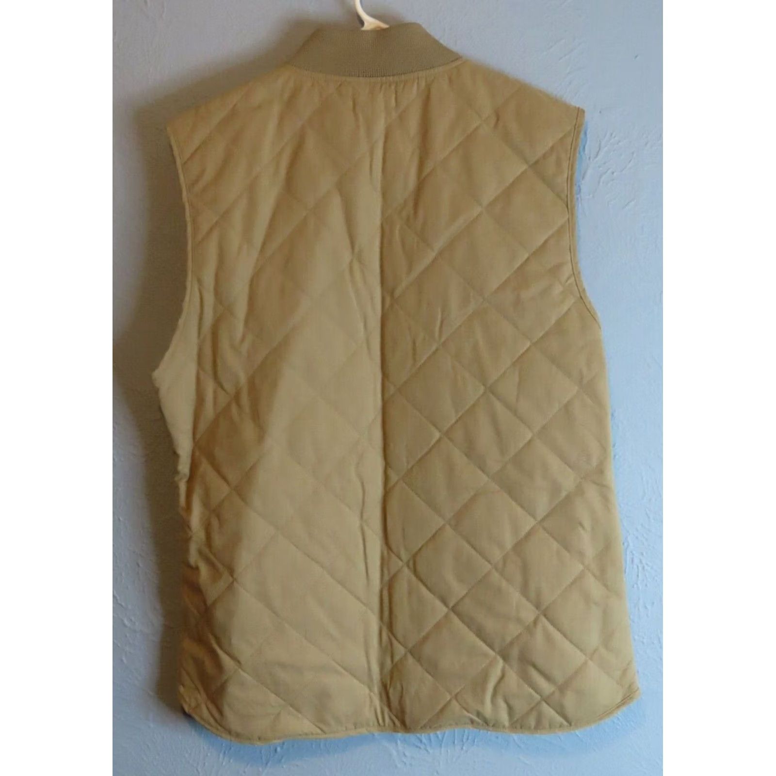 Vintage Ocean and Coast Vest M Lined Flannel NWT Ocean and Coast Rugged Tan Brown Puffer Medium Men Vest Lined Cotton Blend Big & Tall M Child? Size US M / EU 48-50 / 2 - 6 Thumbnail
