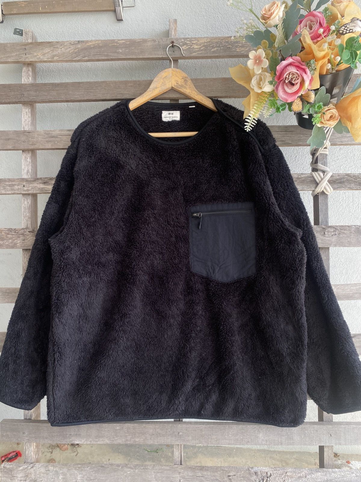 Engineered Garments × Uniqlo Uniqlo X White Mountaineering Sherpa Pile Sweatshirt Size US XL / EU 56 / 4 - 2 Thumbnail