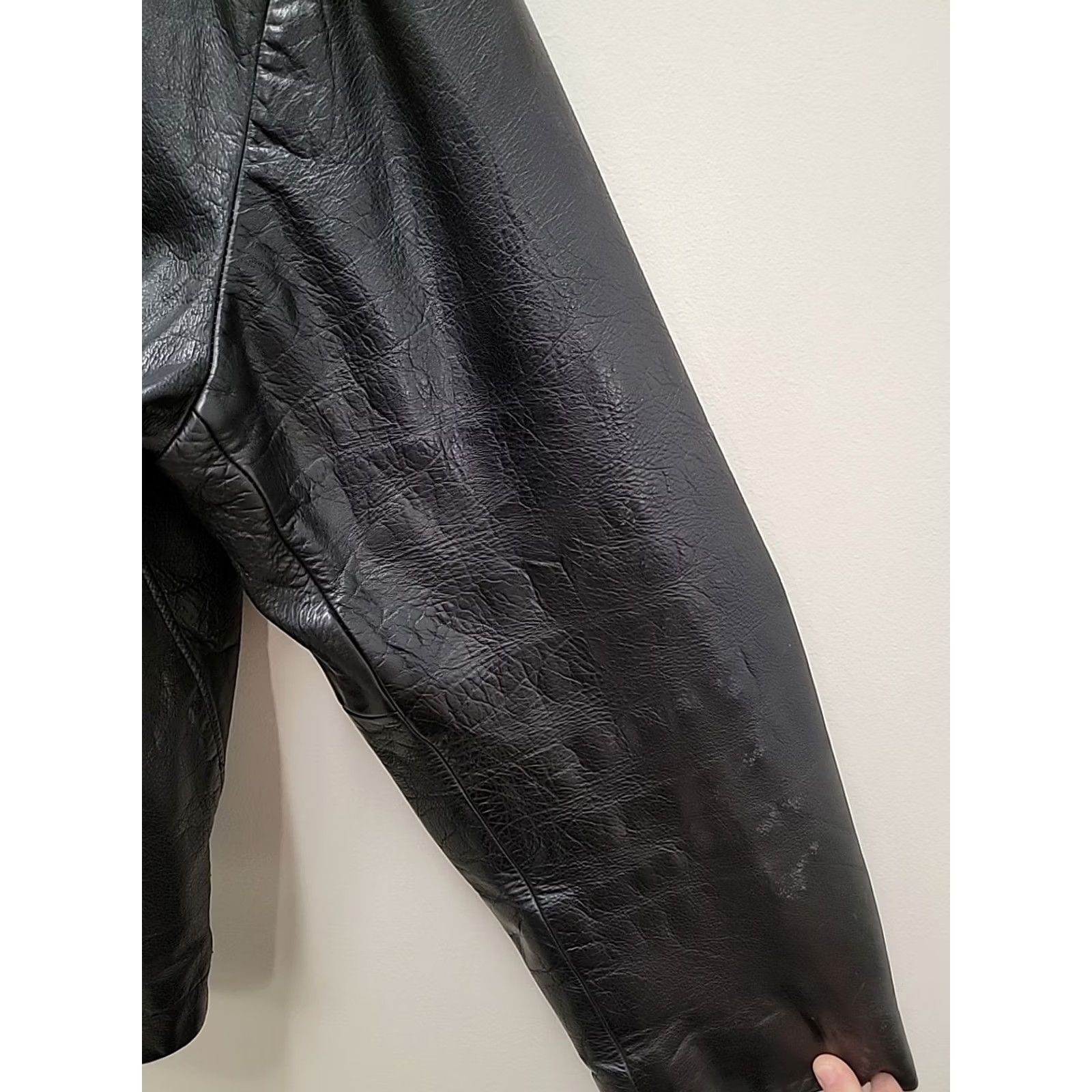 Banana Republic Banana Republic Jacket Size XL Black Genuine Leather Mens Size US XL / EU 56 / 4 - 6 Thumbnail