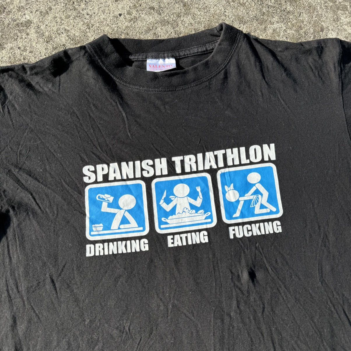 Vintage Vintage adult funny porn print y2k distressed T-shirt Size US L / EU 52-54 / 3 - 3 Thumbnail