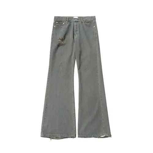 Japanese Brand Micro Flared Baggy Jean Size US 32 / EU 48 - 3 Thumbnail