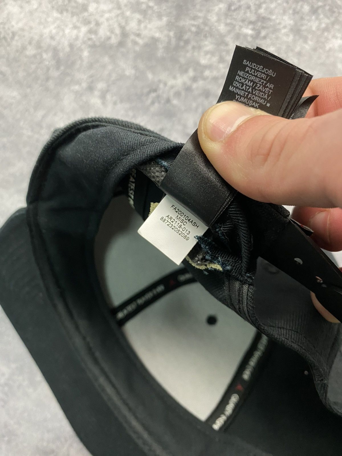 Jordan Brand Vintage Nike Jordan Cap snapback baseball y2k black hat Size ONE SIZE - 10 Thumbnail