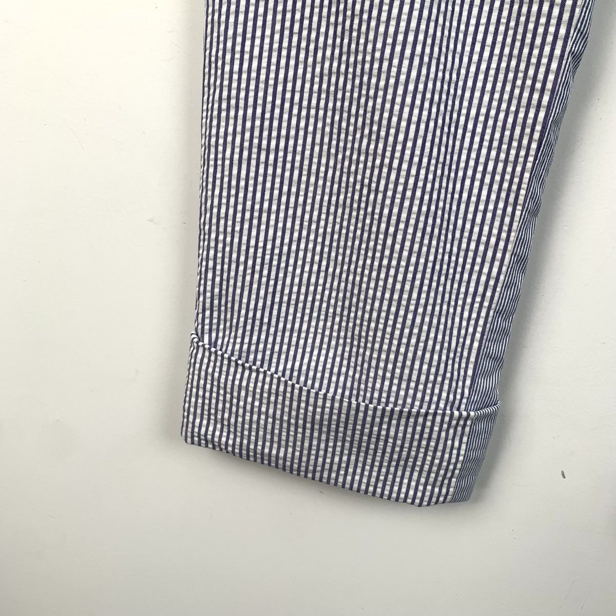 Thom Browne Thom Browne Color-block Vertical Stripe Casual Pants K26WX Size US 34 / EU 50 - 5 Thumbnail