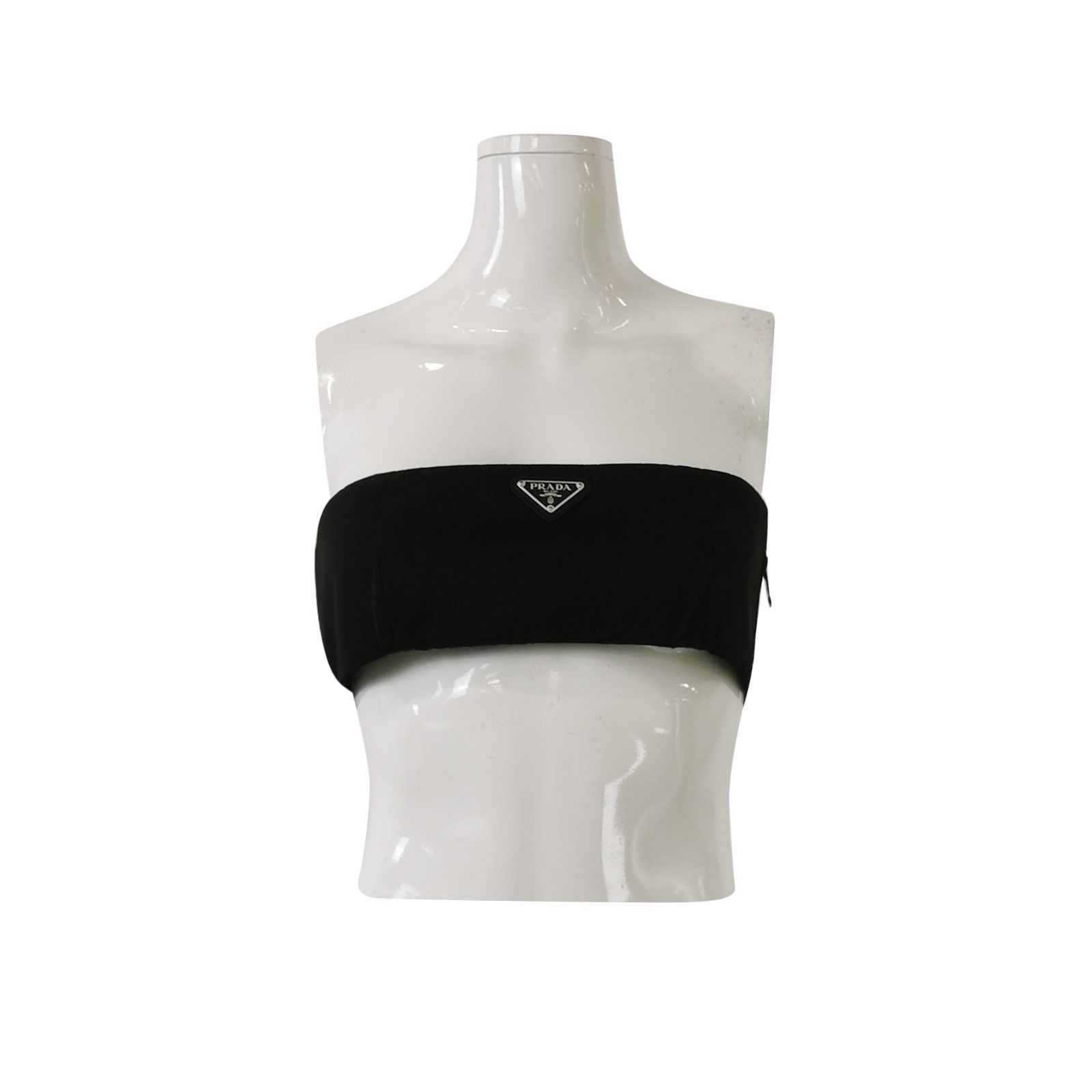 Prada Prada Triangle Logo Tube Top Size IT 40 Size S / US 4 / IT 40 - 1 Thumbnail