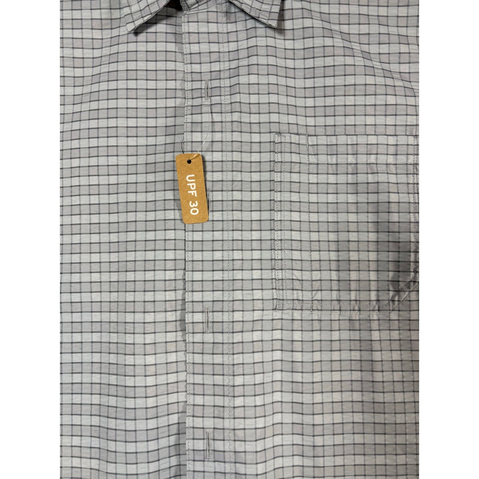 Eddie Bauer Eddie Bauer Short Sleeve Men’s Medium Gray UPF 30 Outdoor Size US M / EU 48-50 / 2 - 3 Thumbnail