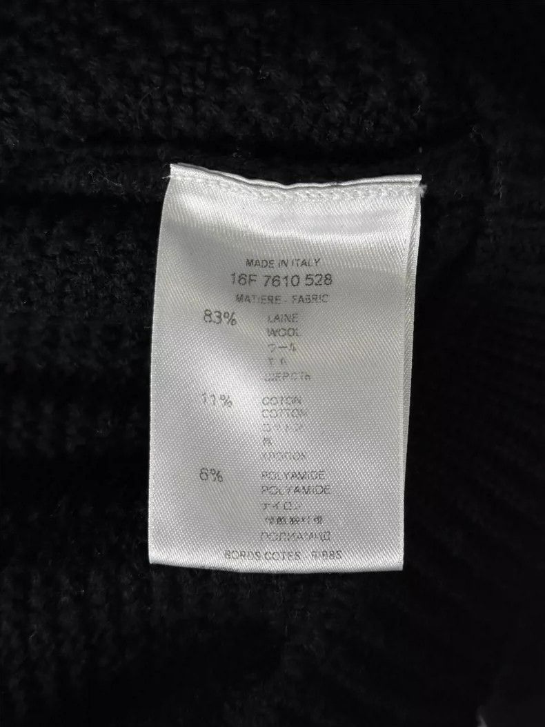 Givenchy Givenchy High Collar Zip-up Knit Sweater Size US L / EU 52-54 / 3 - 6 Thumbnail