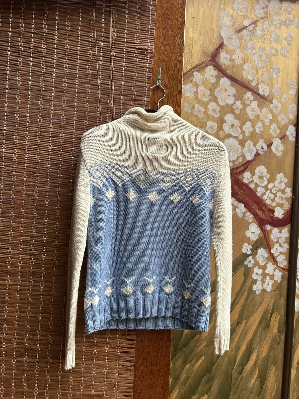 Stussy Vintage 90’s Stussy Wool Blend Cowl Neck Ski Sweater Size S / US 4 / IT 40 - 2 Thumbnail