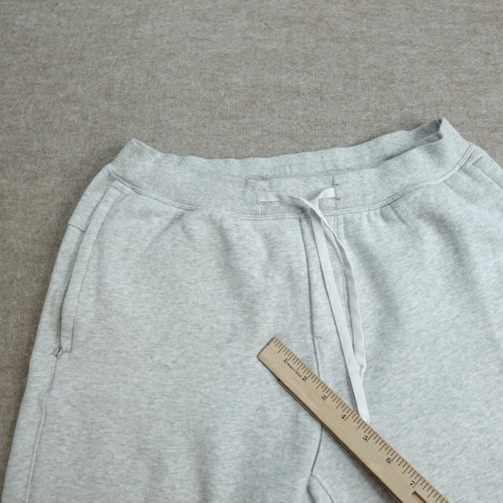 Lululemon Lululemon Pants Medium Gray Heather Steady State Trousers Mens LM5ARRS Size US 31 - 7 Thumbnail