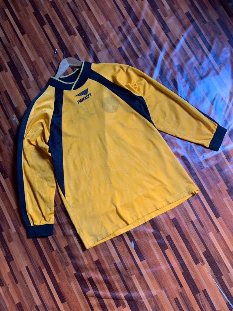 Penalty yellow number 1 Long Sleeve keeper Jersey | Soccer Size US L / EU 52-54 / 3 - 2 Thumbnail