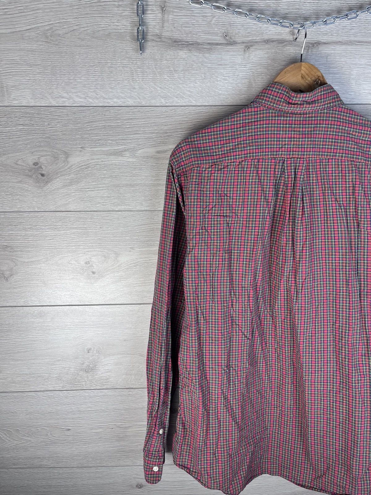 Vintage Men’s Plaid button down shirt Polo Ralph Lauren size L Size US L / EU 52-54 / 3 - 9 Thumbnail