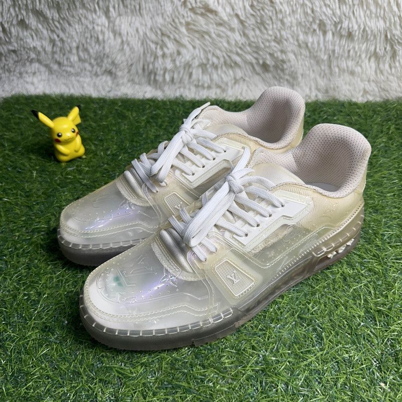 Louis Vuitton Louis Vuitton Trainer Monogram Iridescent Sneakers 0079 Size US 8 / EU 41 - 1 Thumbnail