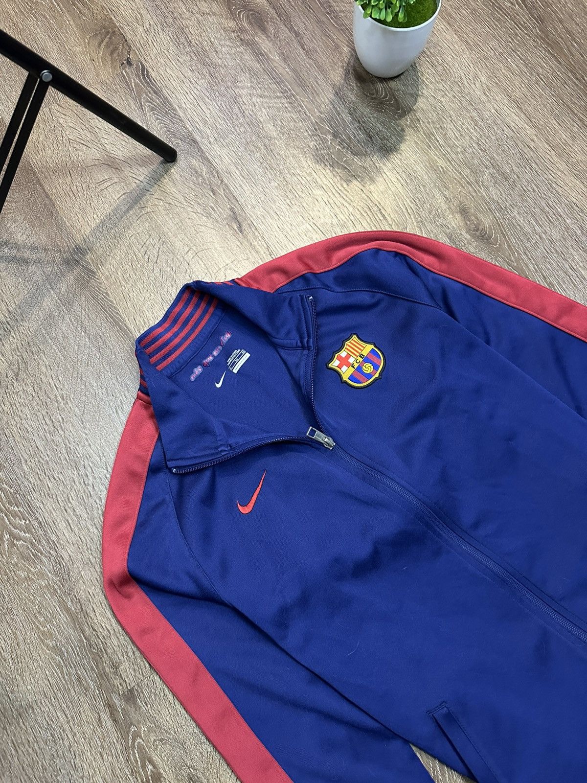 Nike FC Barcelona Nike 2015 Track Top Jacket Football Soccer Size US M / EU 48-50 / 2 - 3 Thumbnail
