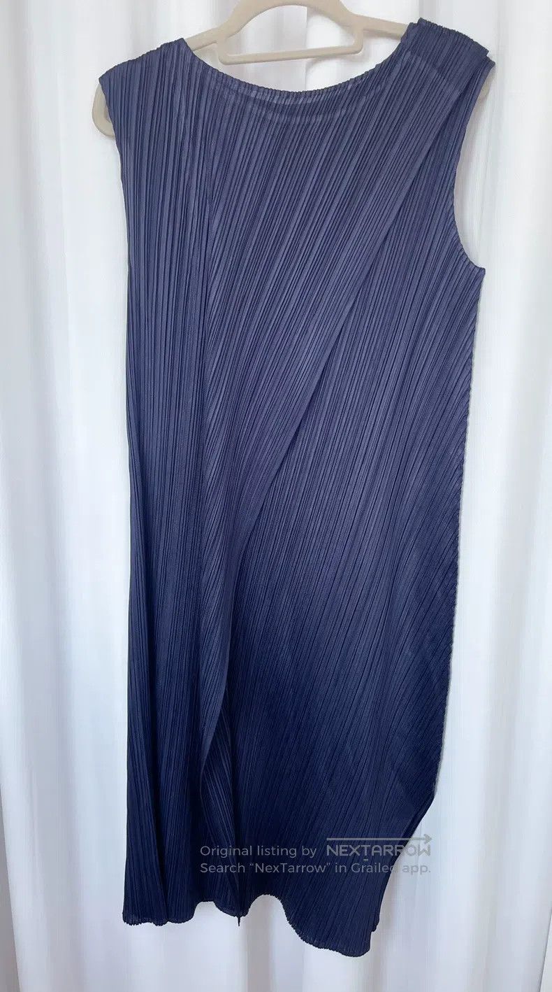 Issey Miyake Issey Miyake Blue Kelp Skirt Size L / US 10 / IT 46 - 2 Thumbnail