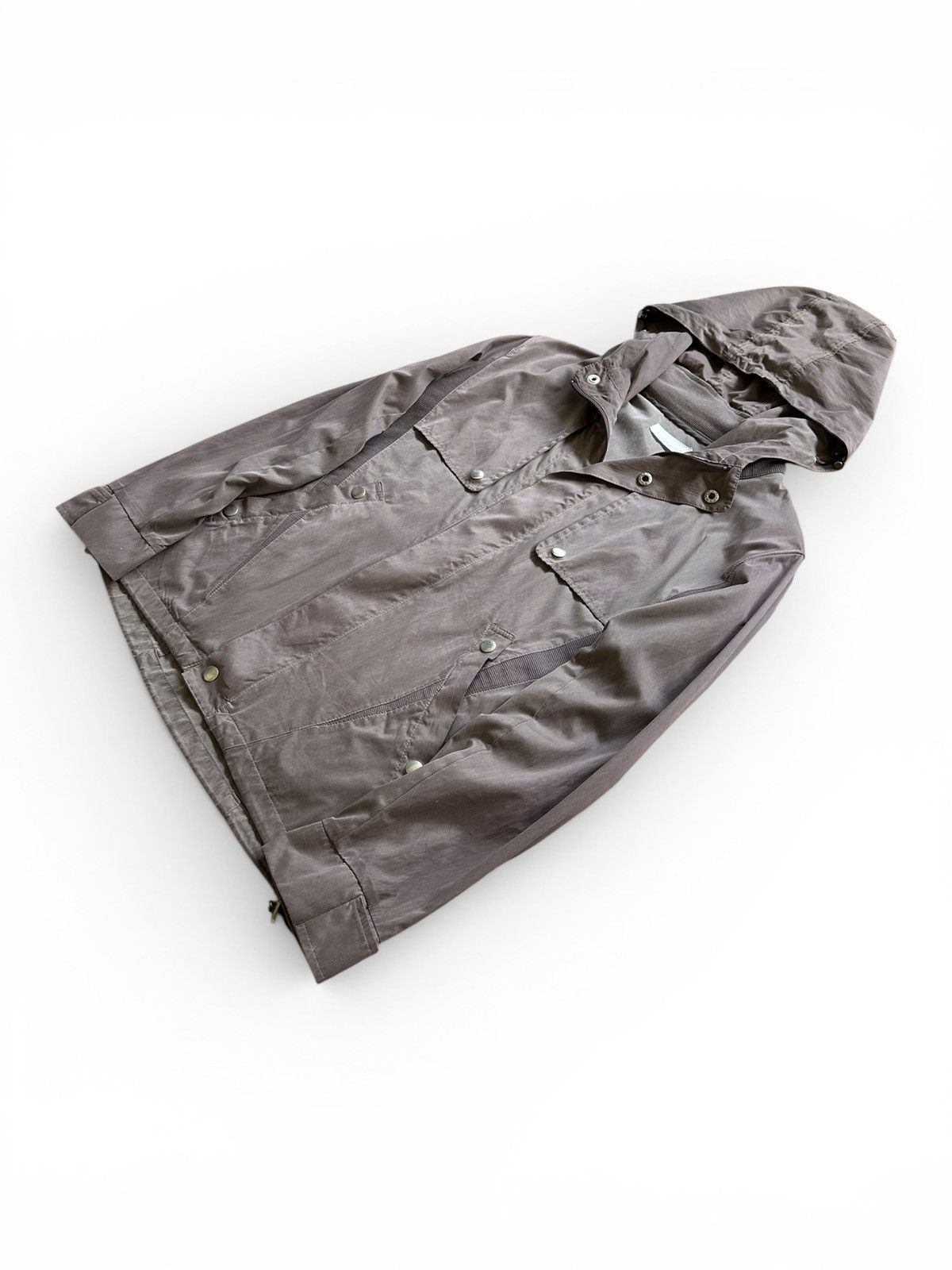 Japanese Brand 00's And A light paneled glossy zipper jacket Size US M / EU 48-50 / 2 - 7 Thumbnail
