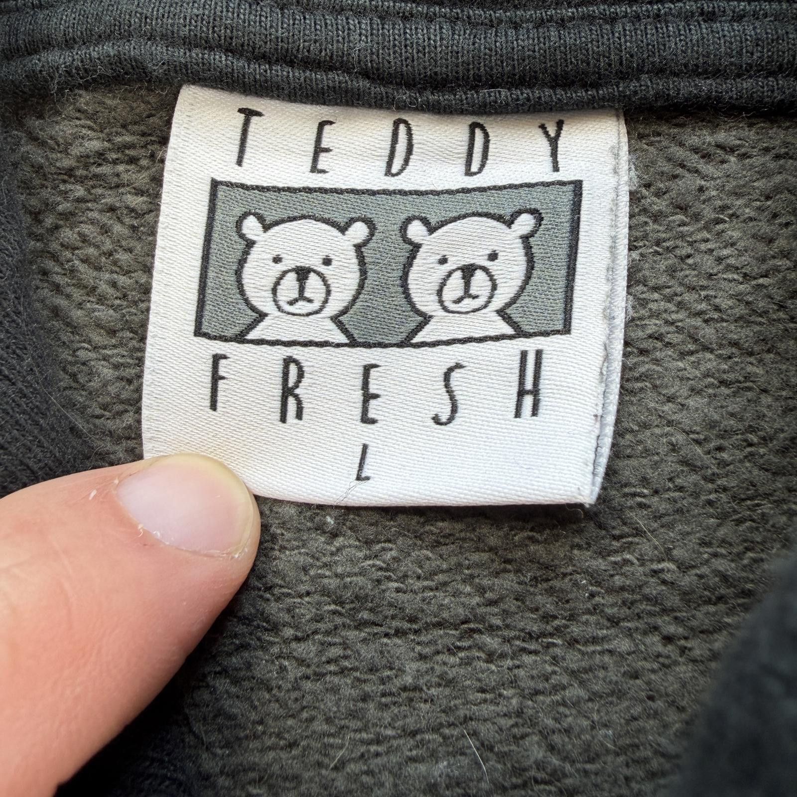 Teddy Fresh Teddy Fresh Colorblock Hoodie Olive Green Pullover Mens L Size US L / EU 52-54 / 3 - 5 Thumbnail