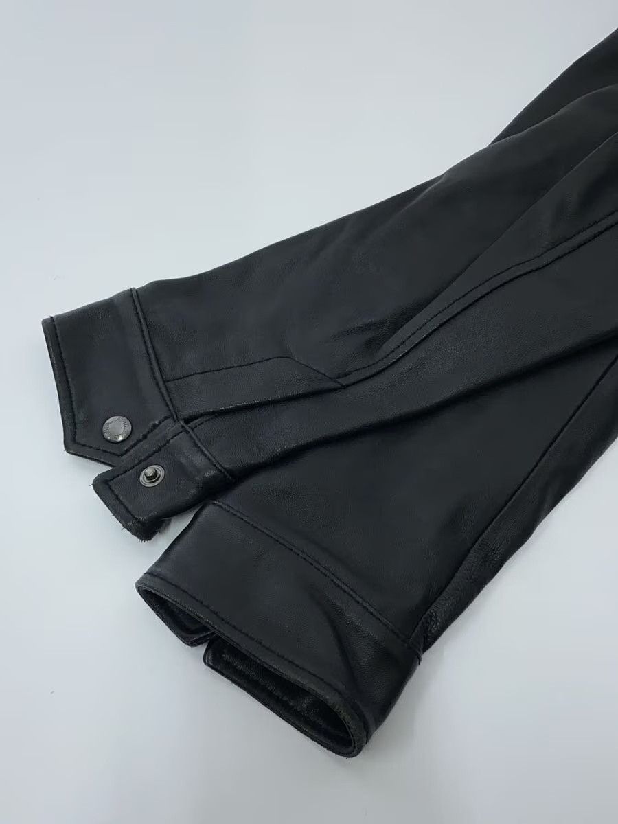 Avirex Avirex Plain Goat Leather Jacket Blouson Black Size US L / EU 52-54 / 3 - 5 Thumbnail