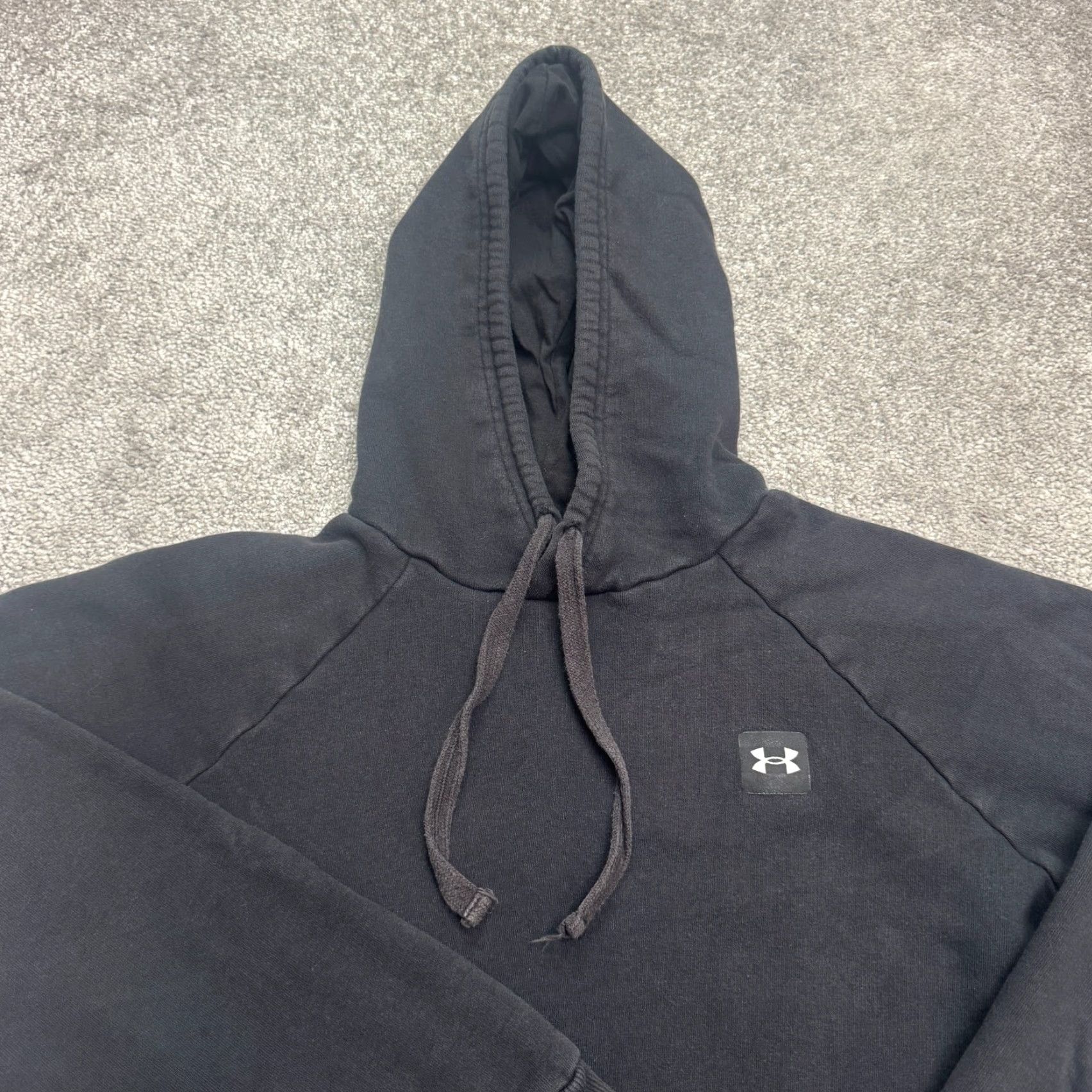 Under Armour Under Armour Hooded Pullover Hoodie Mens M Black Casualwear Activewear Streetwear Everyday fit Size US M / EU 48-50 / 2 - 3 Thumbnail