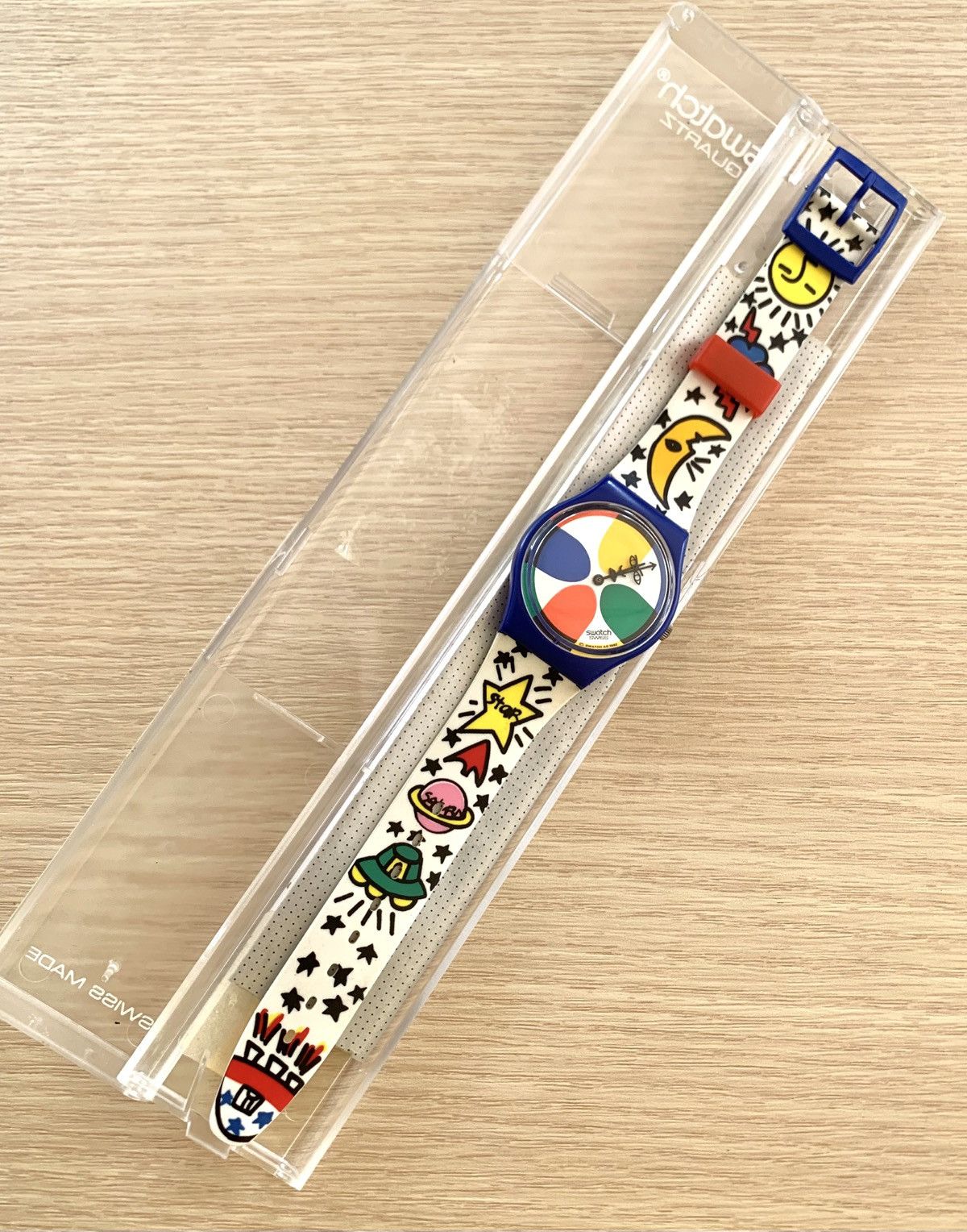 Swatch Swatch x Jean-Charles de Castelbajac - SPACE PEOPLE (1992) Size 38 - 5 Thumbnail
