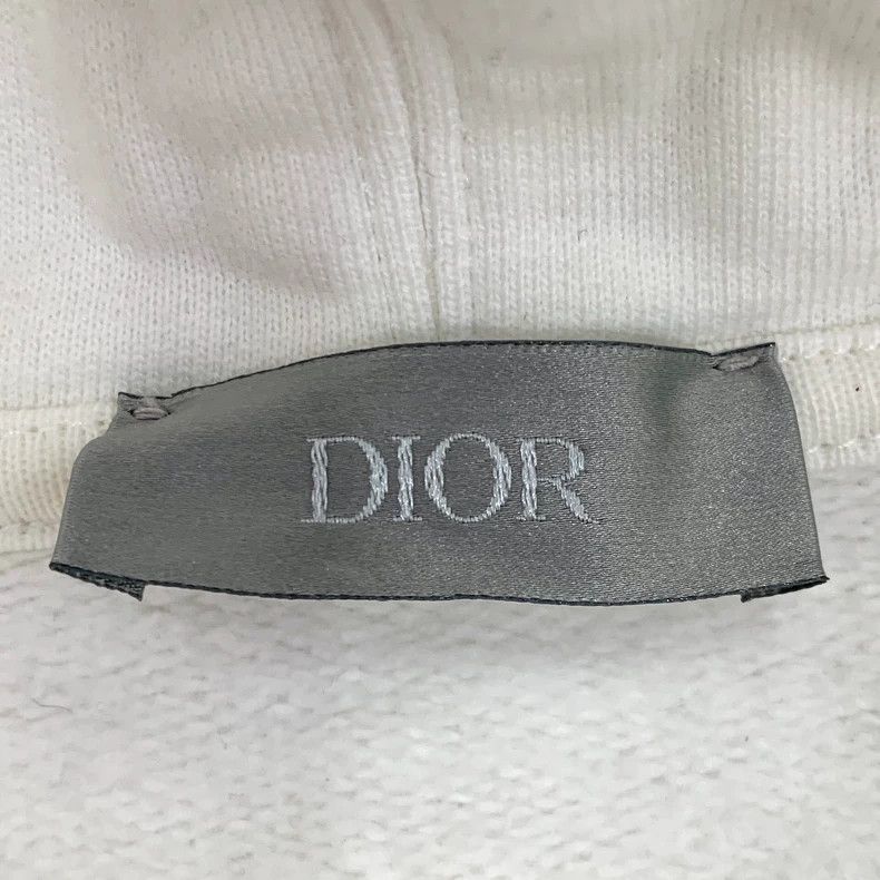 Dior Dior White saddle bag logo letter print cotton hooded draws Size US XS / EU 42 / 0 - 6 Thumbnail