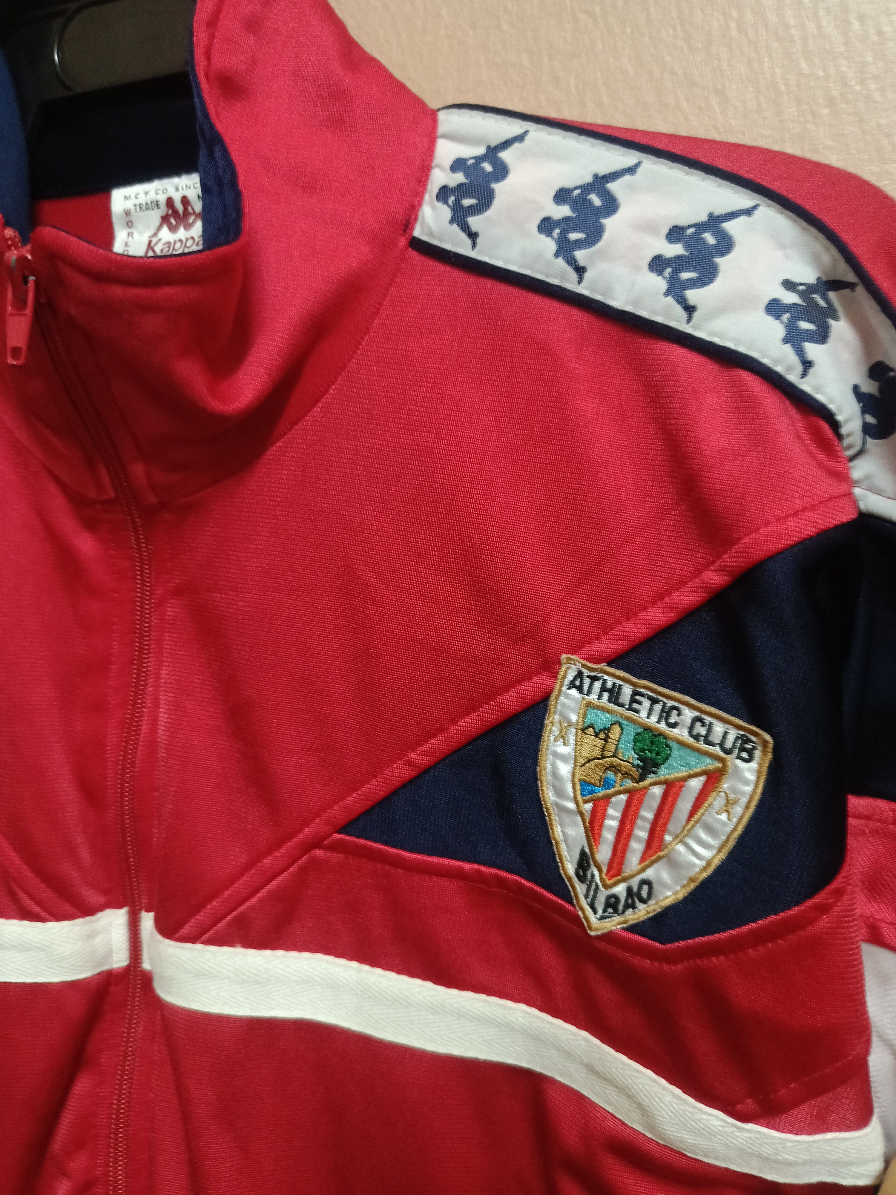 F.C. Real Bristol × Kappa × Vintage Vtg Kappa Athletic Bilbao 92/94 Team Jacket Size US L / EU 52-54 / 3 - 3 Thumbnail