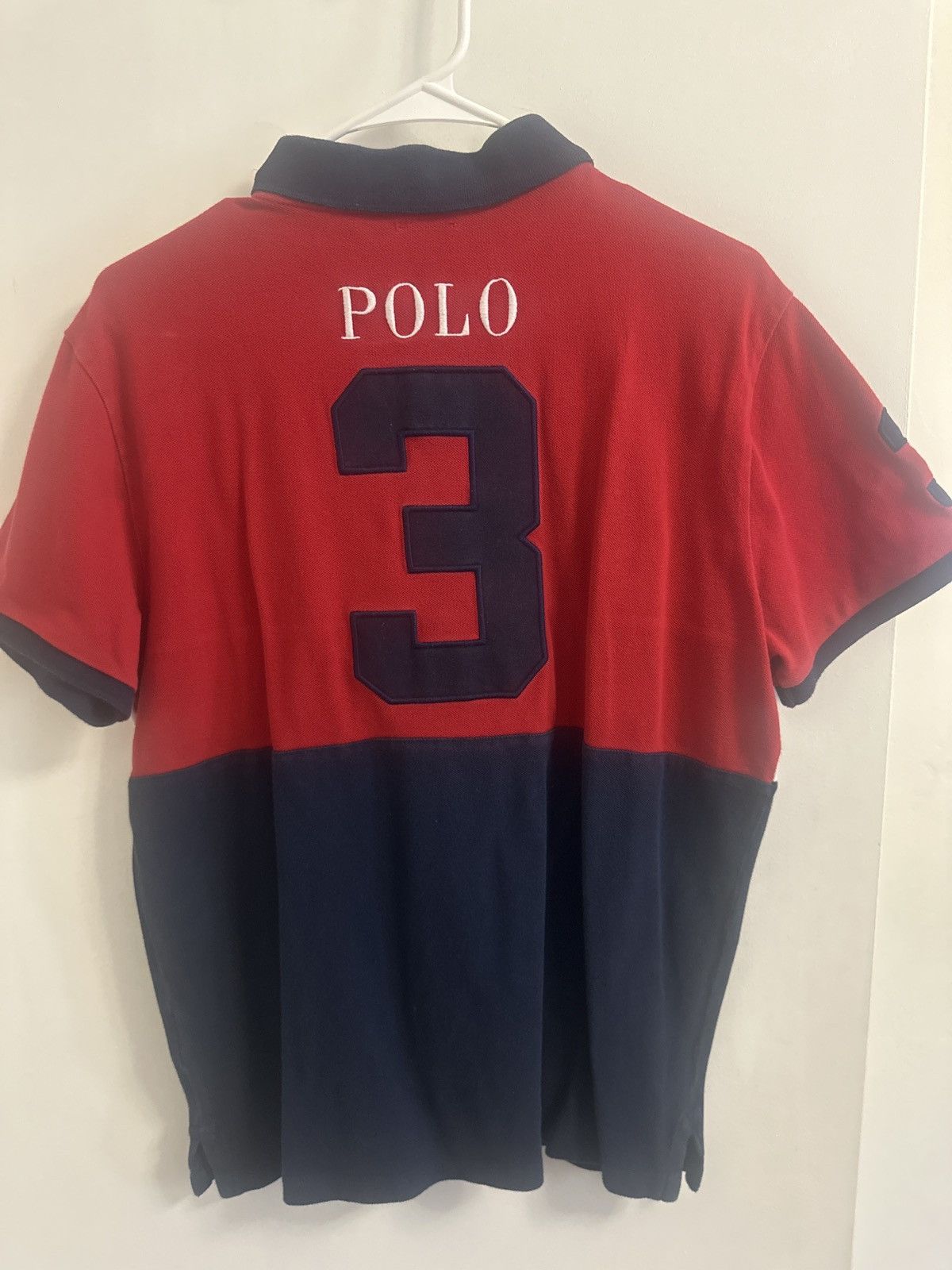 Polo Ralph Lauren Red Vintage Big Pony polo Size US L / EU 52-54 / 3 - 2 Thumbnail
