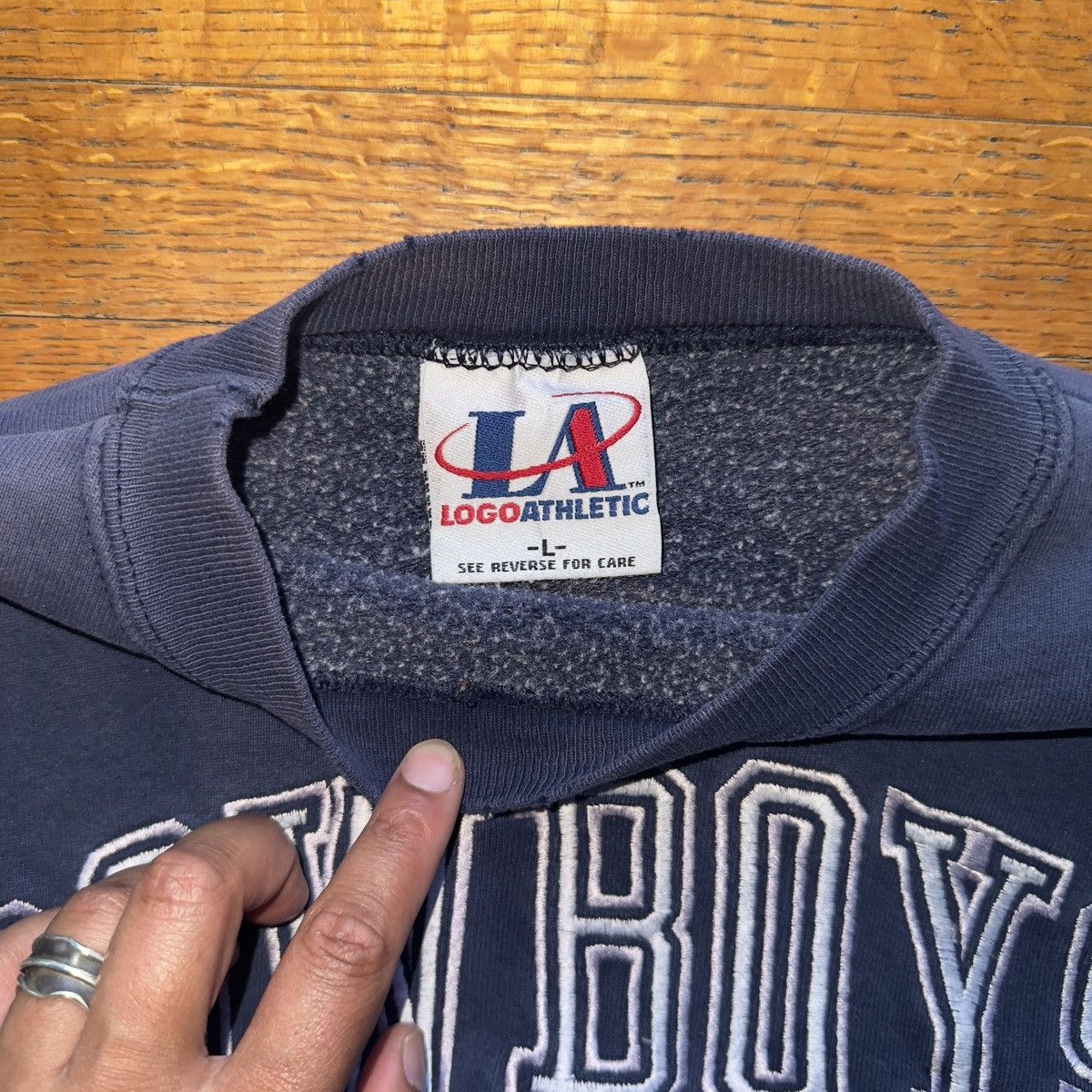 Vintage Vintage Dallas Cowboys Sweatshirt Large Size US L / EU 52-54 / 3 - 2 Thumbnail