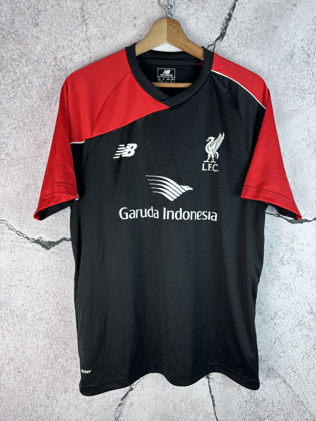 New Balance Liverpool New Balance soccer football jersey Size US L / EU 52-54 / 3 - 1 Thumbnail