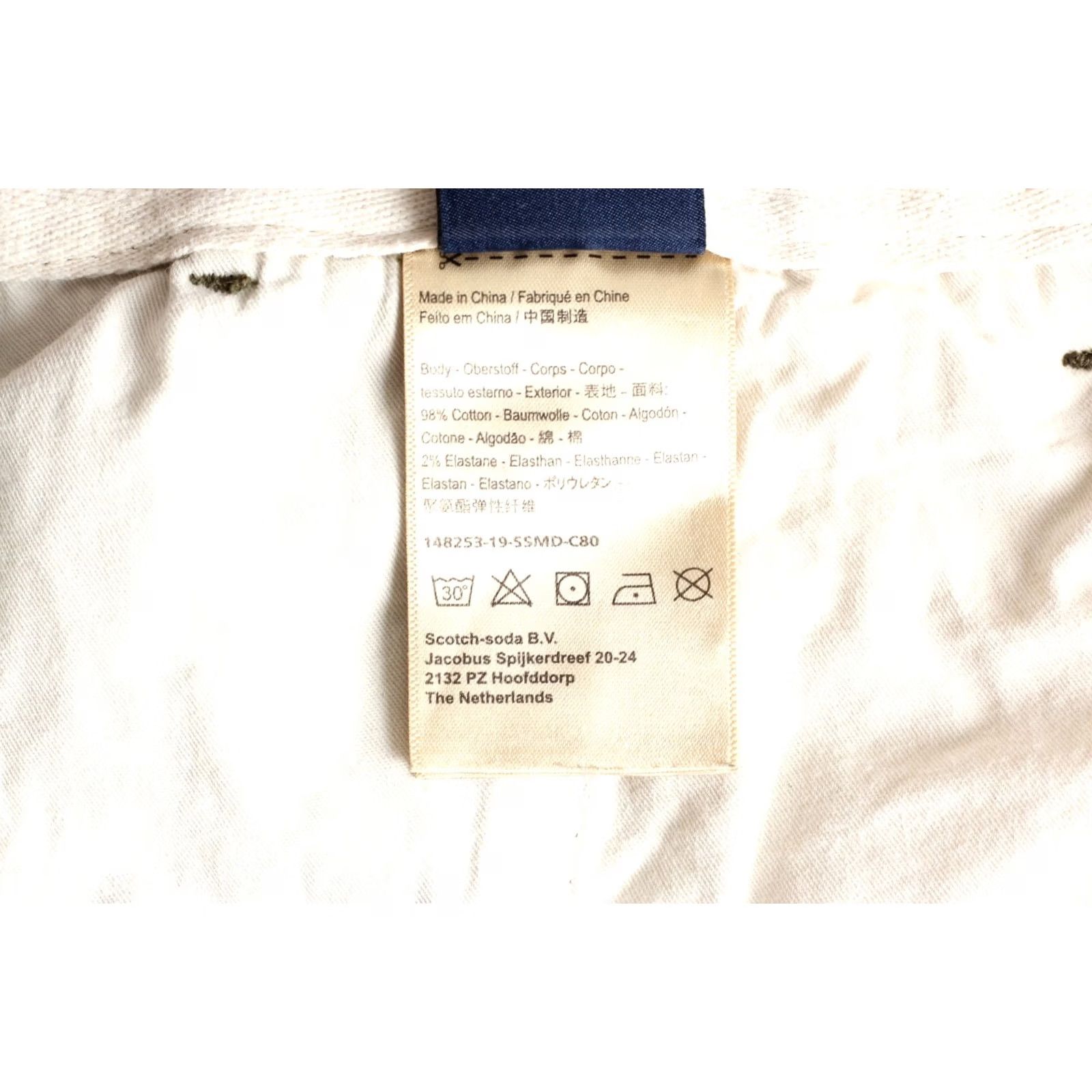 Scotch & Soda SCOTCH & SODA STUART Stretch Chino Pants Trousers Men 36/34 Green DZ6385 Size US 36 / EU 52 - 7 Thumbnail