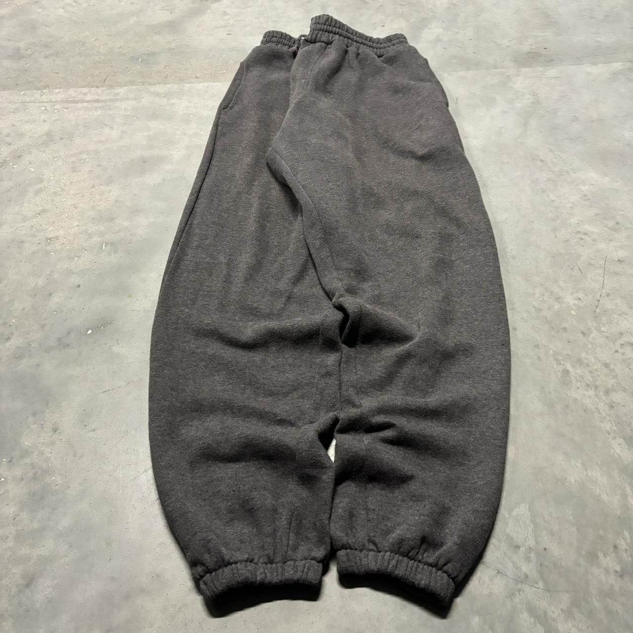 Japanese Brand × Vintage Crazy Vintage Y2K/2000s Grey Skater Essential Sweatpants! Size US 30 / EU 46 - 3 Thumbnail