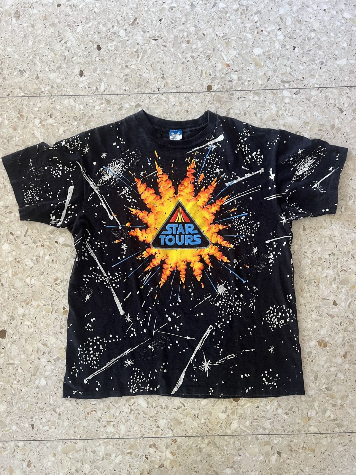 Disney Star Tours Disney Star Wars Explosion AOP Size XL Vintage Size US XL / EU 56 / 4 - 1 Thumbnail