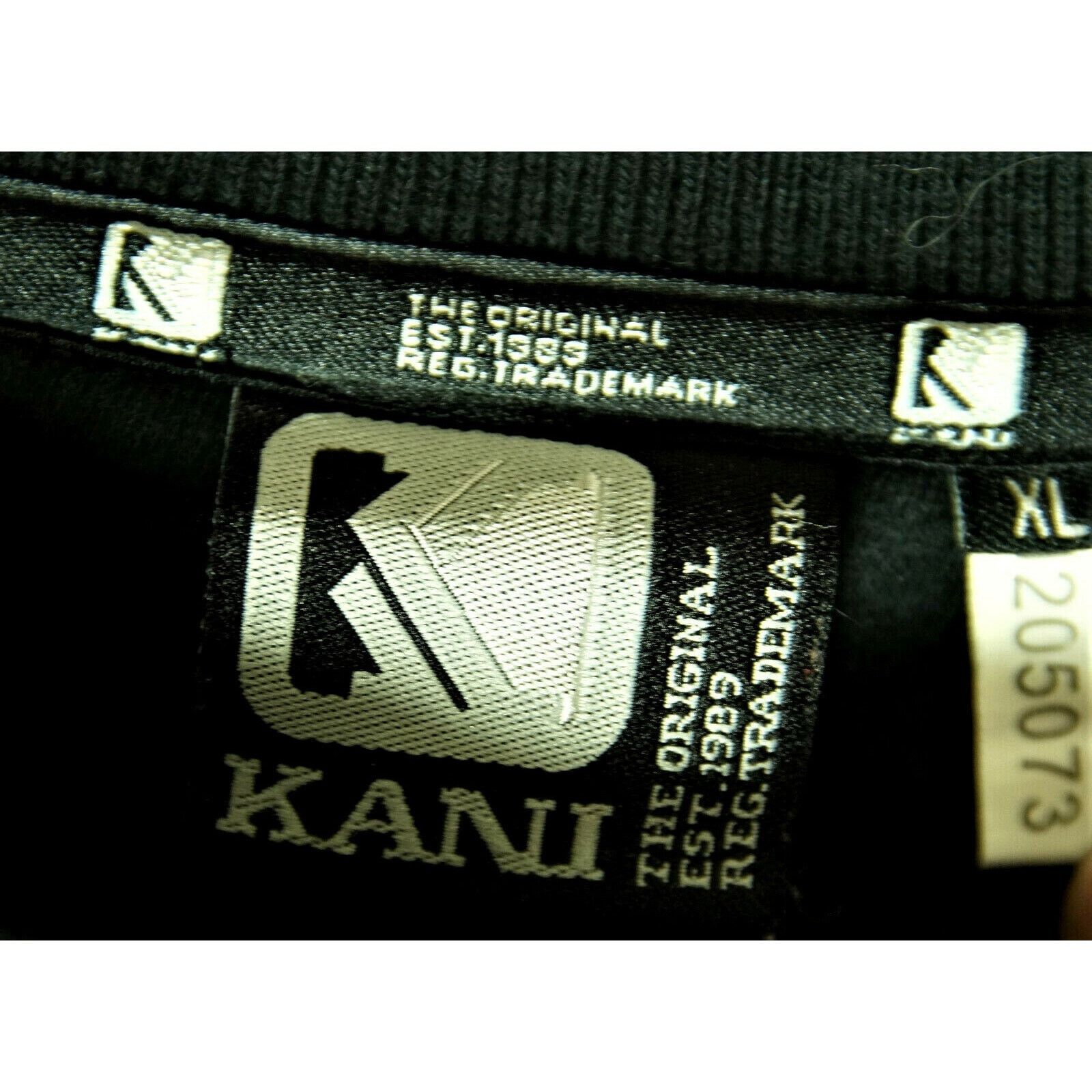 Karl Kani KARL KANI Men’s XL Vintage Sweatshirt Gold Logo 90s Hip Hop Size US XL / EU 56 / 4 - 5 Thumbnail